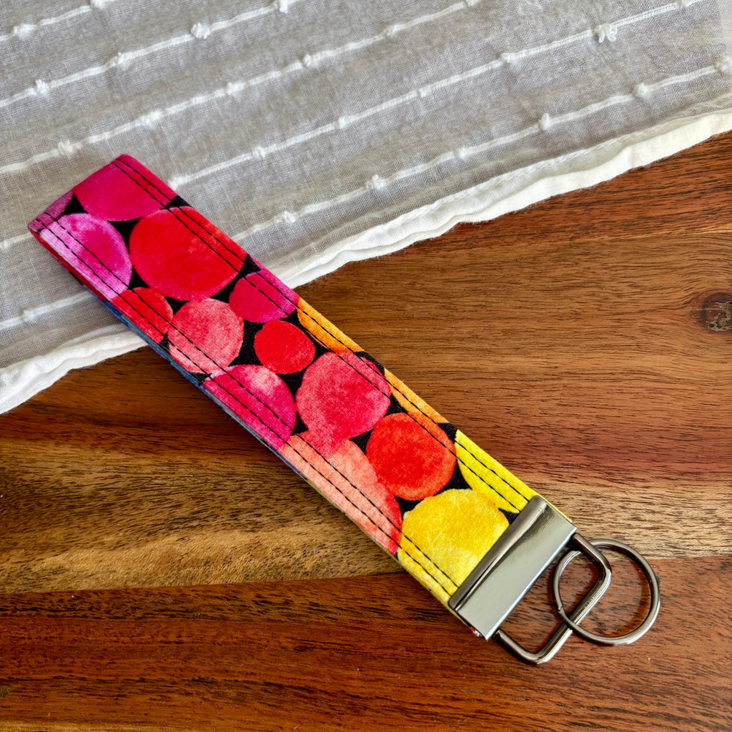 Polka Dot Key Fob