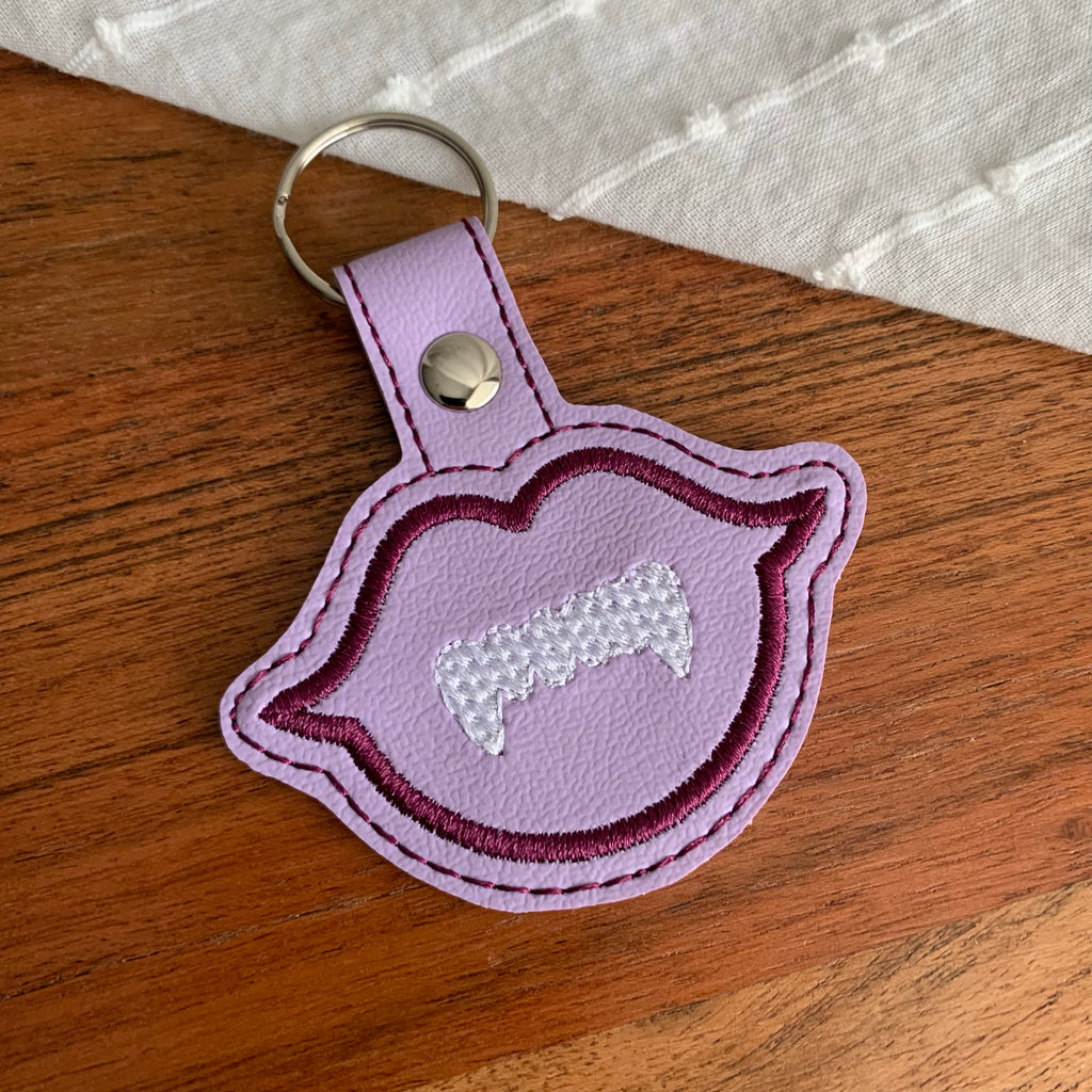 Vampire Lips Keychain