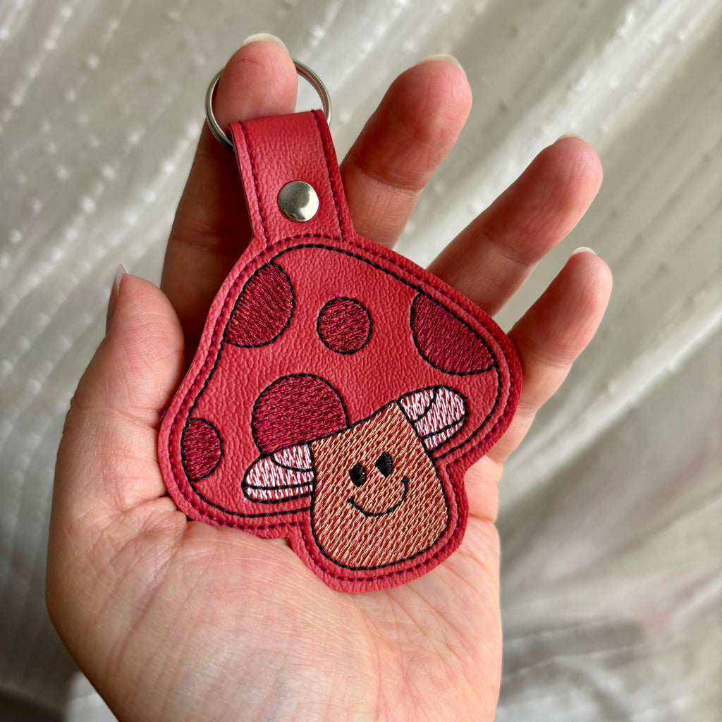 Mushroom Keychain