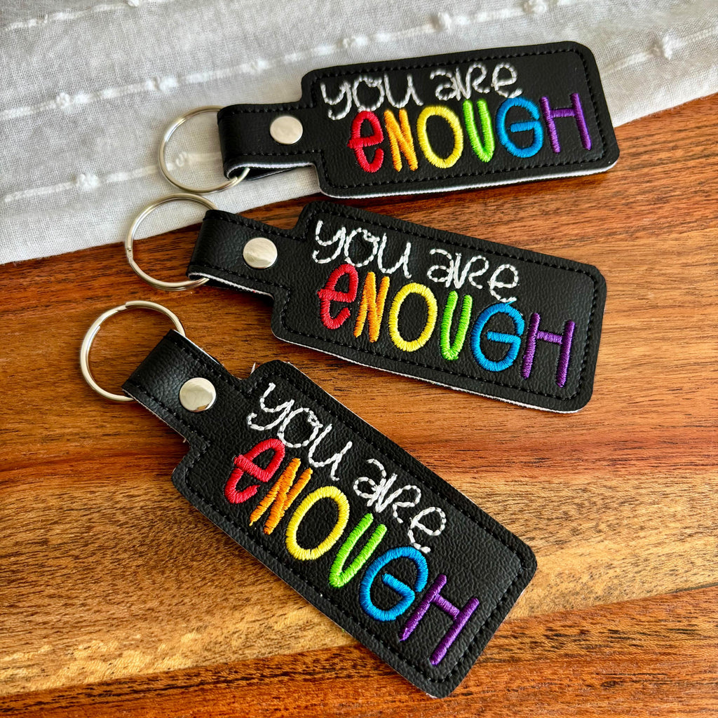 You are Enough Keychain