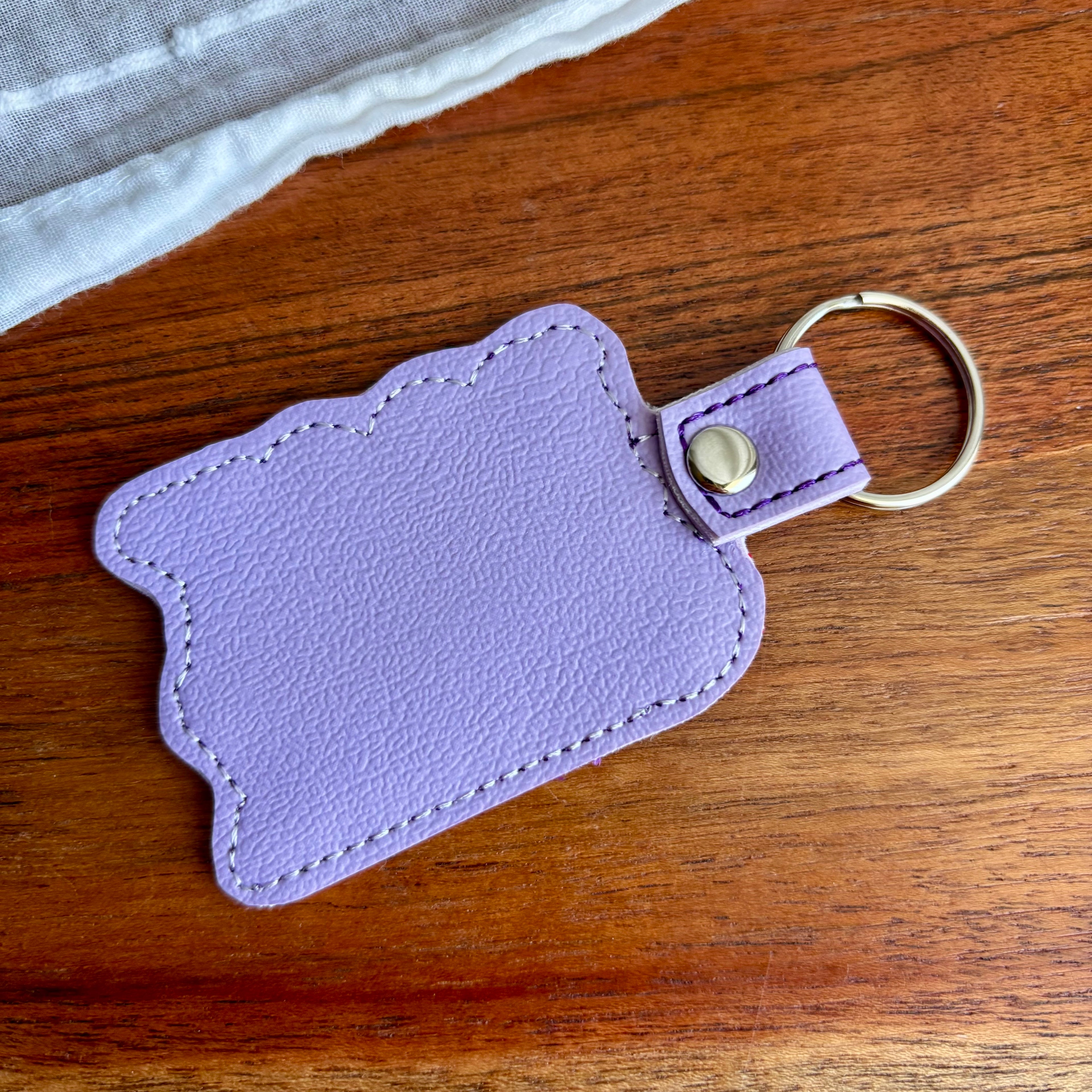 Book Girlie Keychain