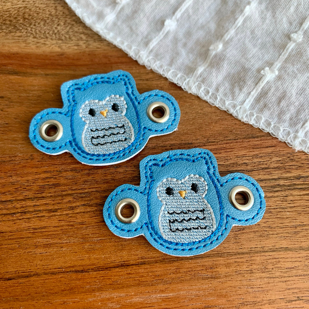 Owl Shoe Charms