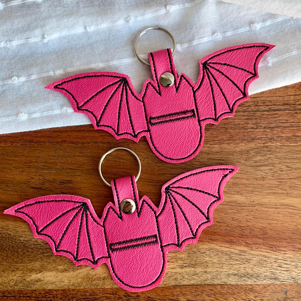 Bat Quarter Holder Keychain
