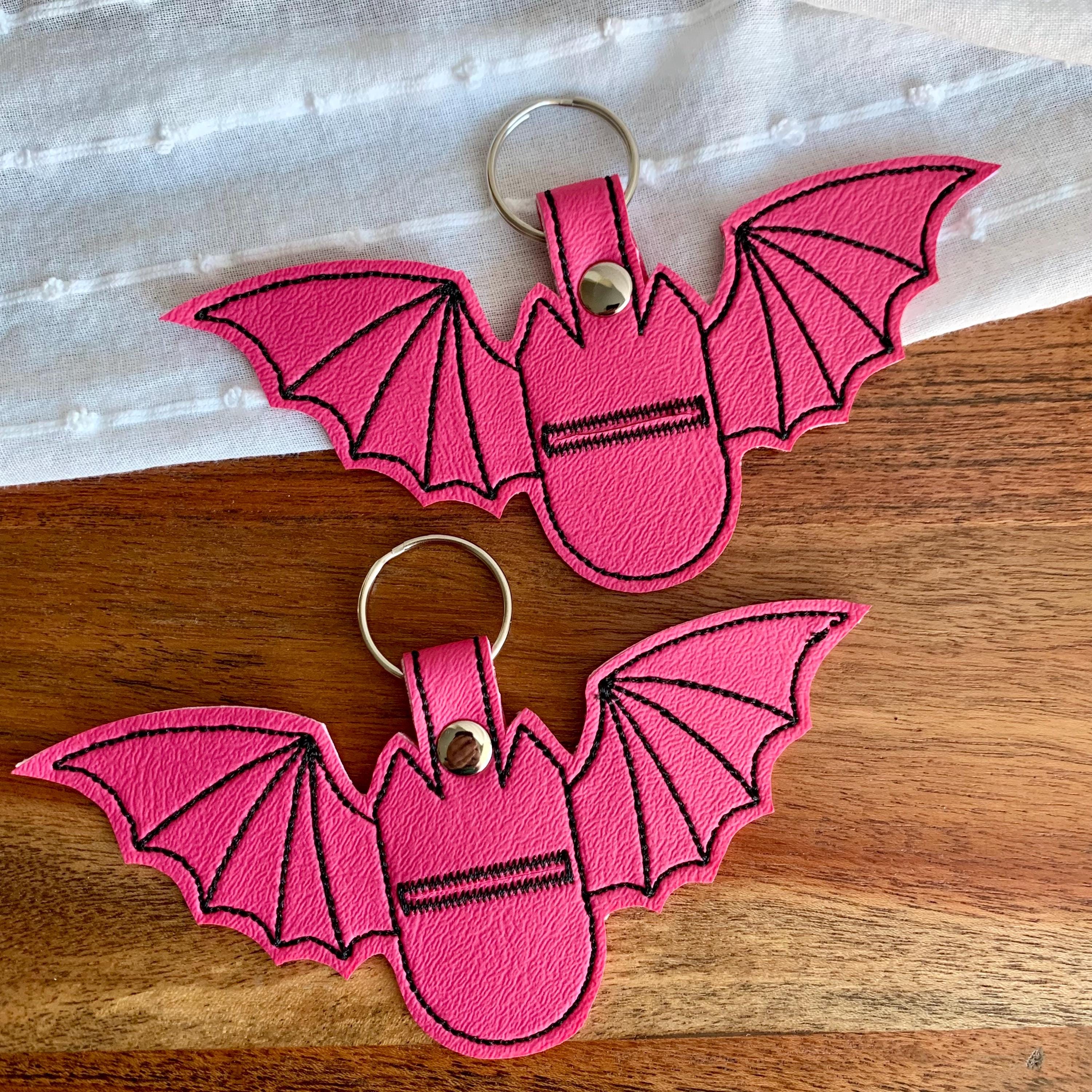 Bat Quarter Holder Keychain