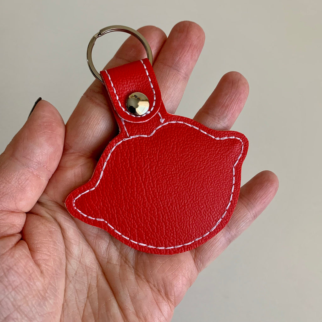 Vampire Lips Keychain