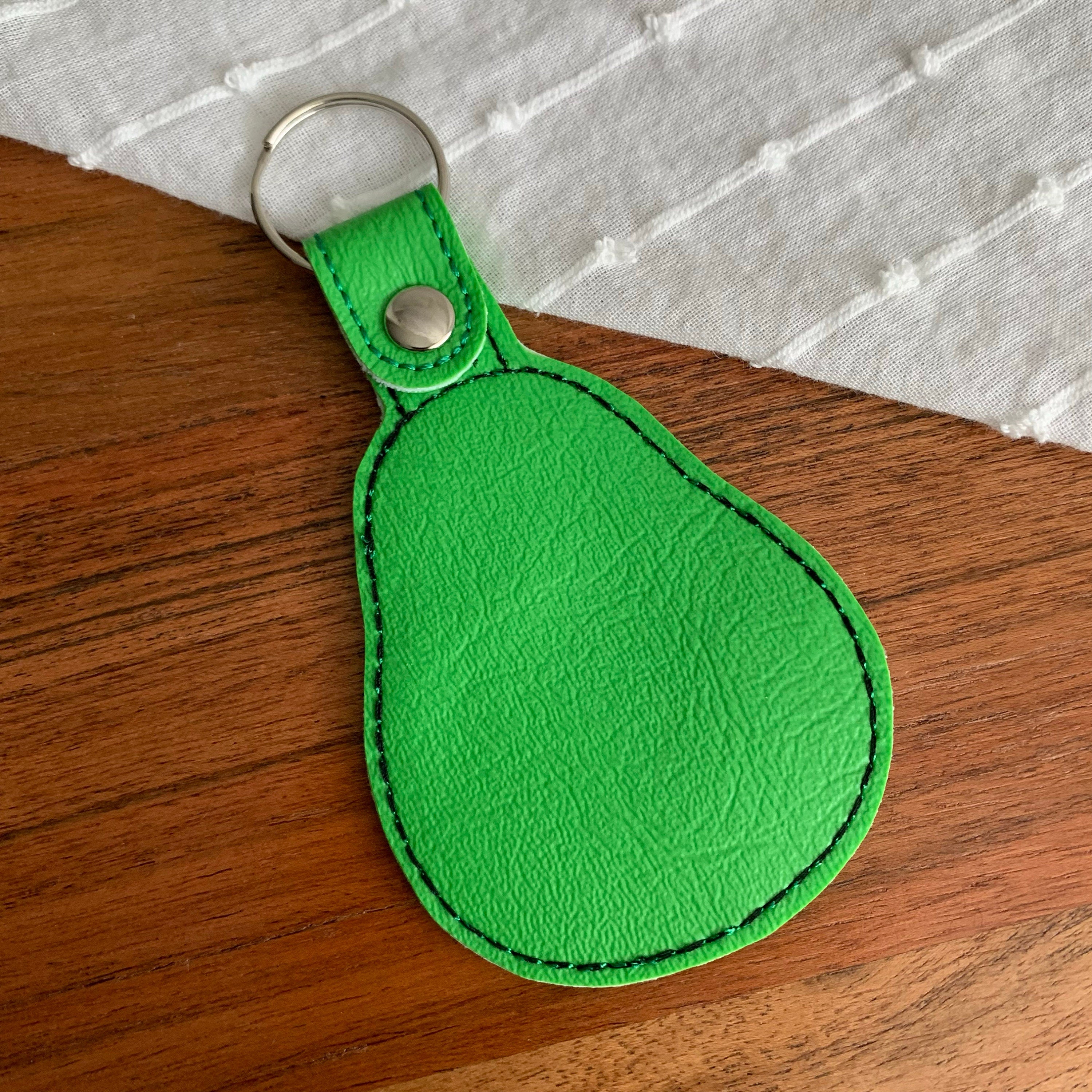 Avocado Keychain