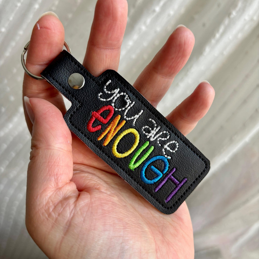 You are Enough Keychain