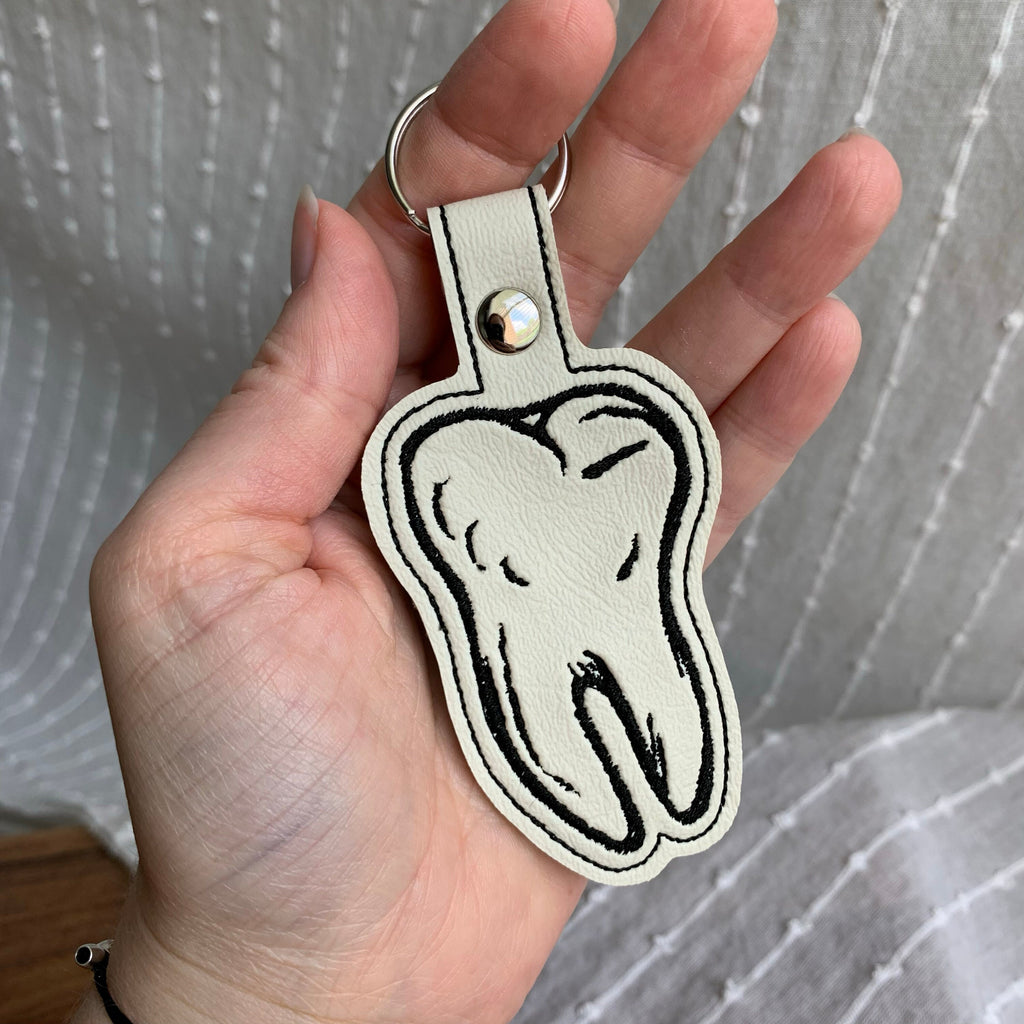 Tooth Keychain