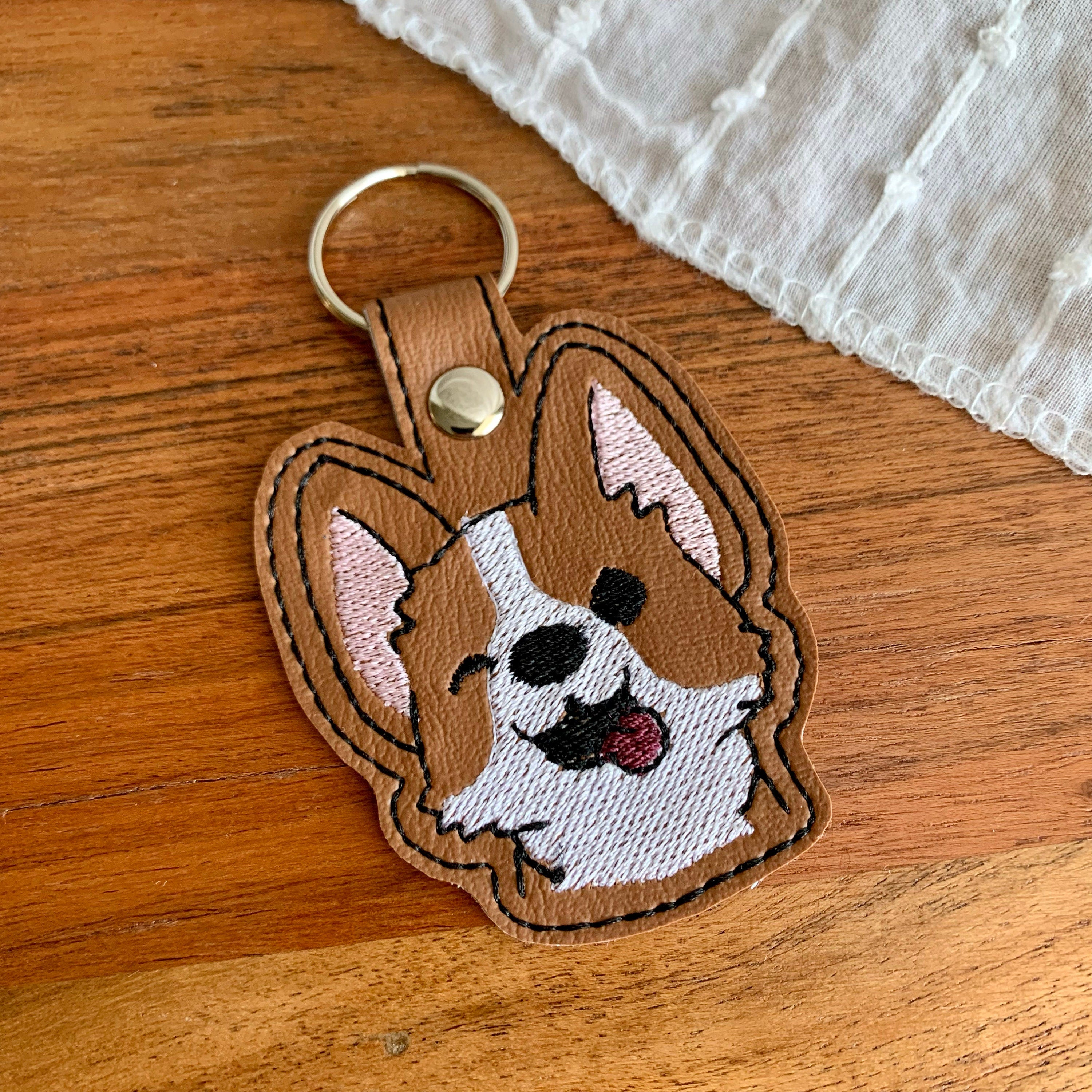 Corgi Keychain