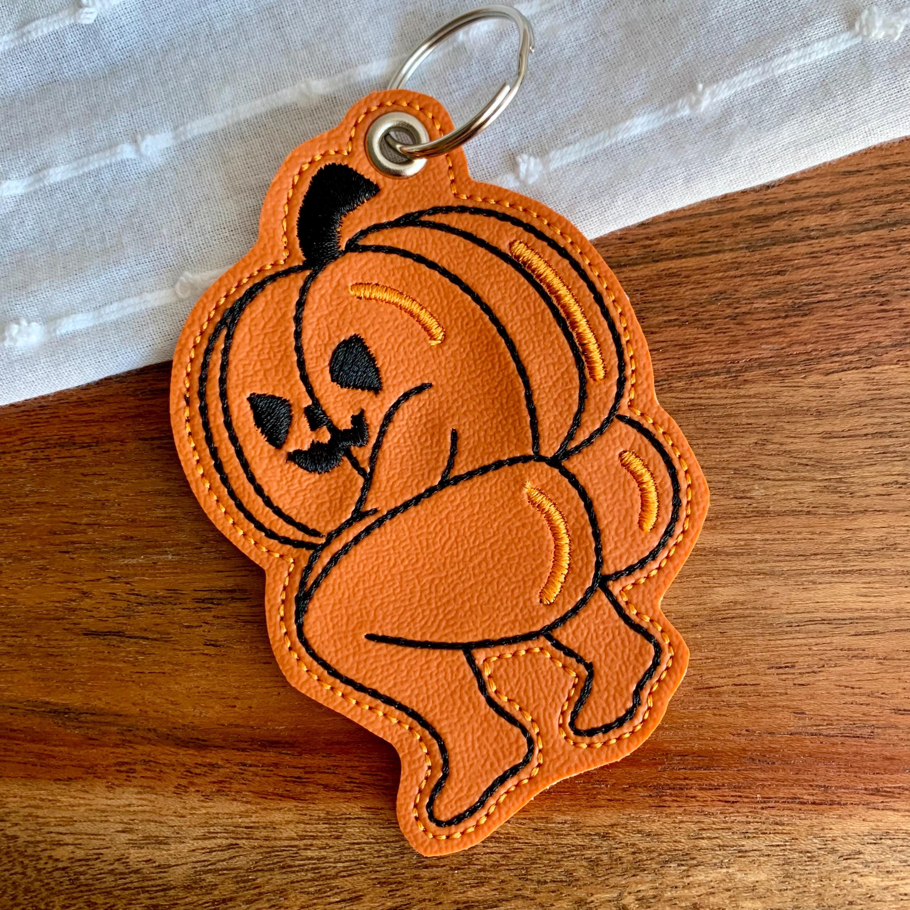 Dancing Pumpkin Keychain