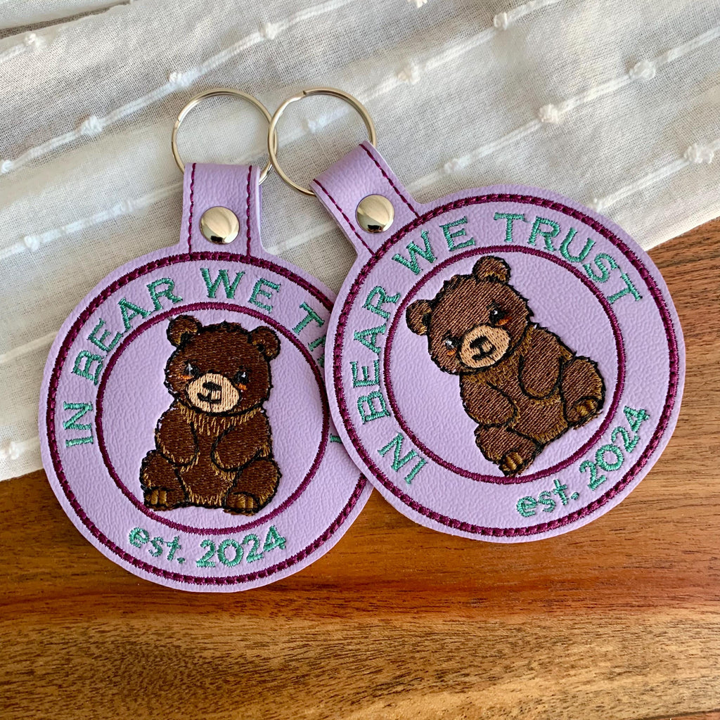 I Choose the Bear Keychain