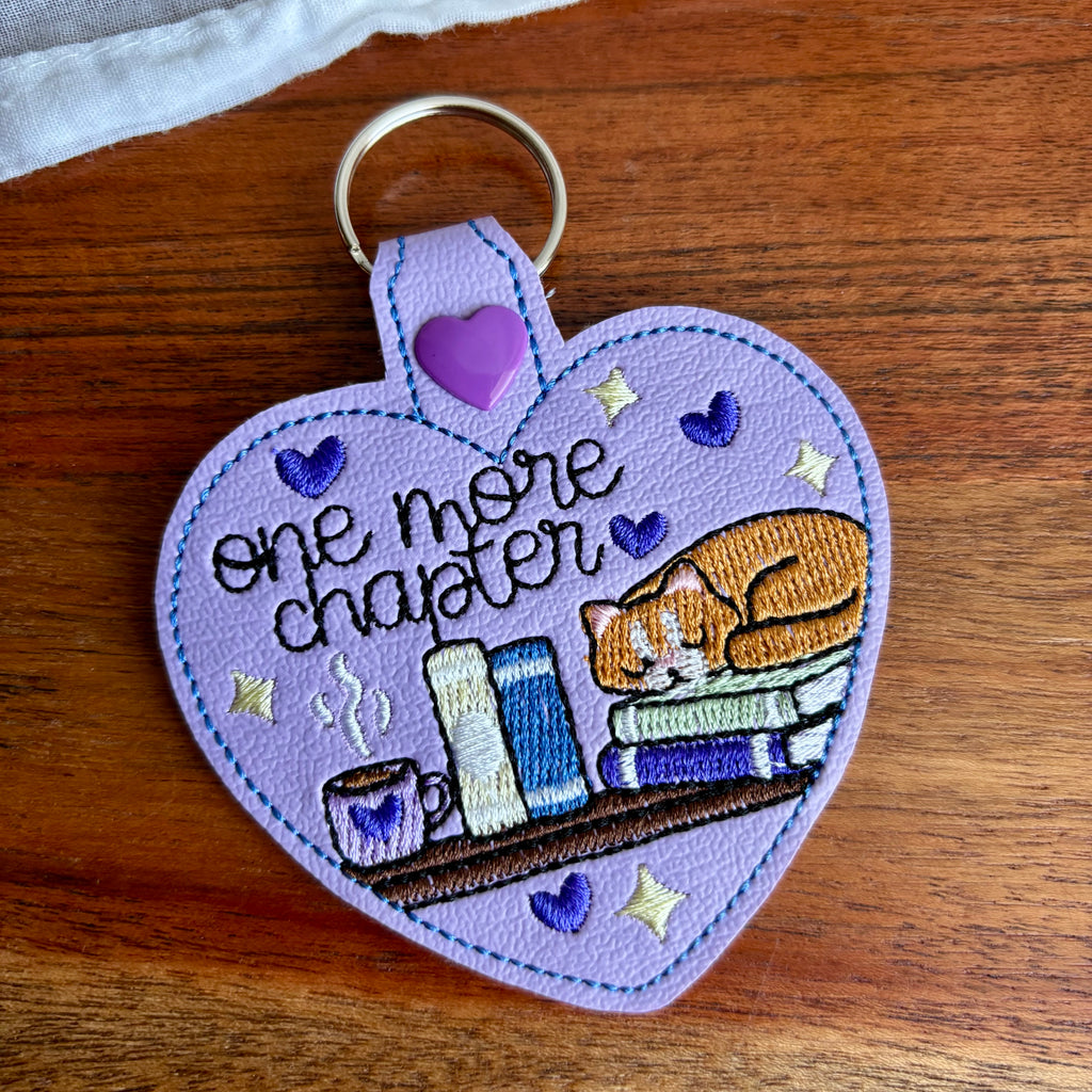 One More Chapter Keychain