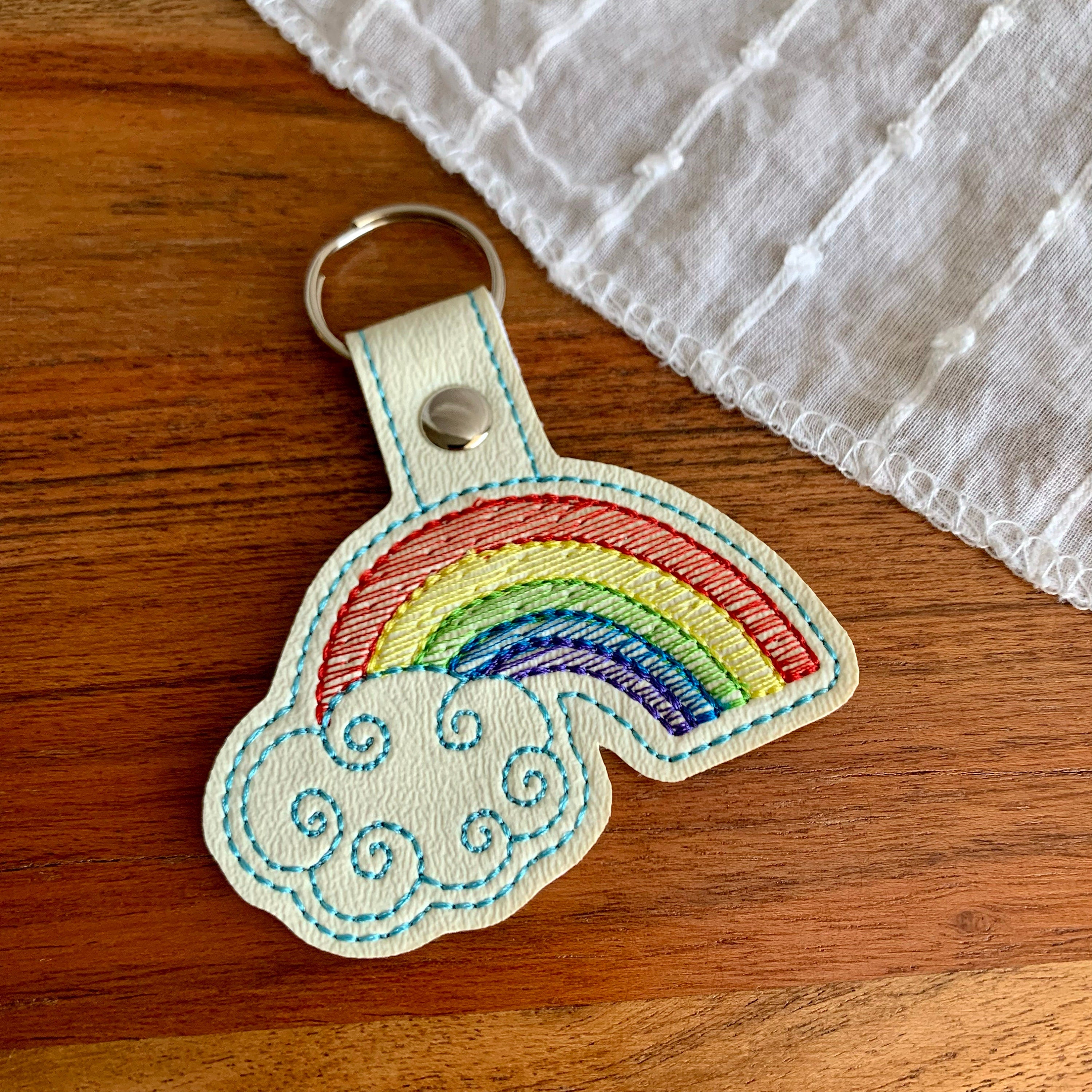 Rainbow Keychain
