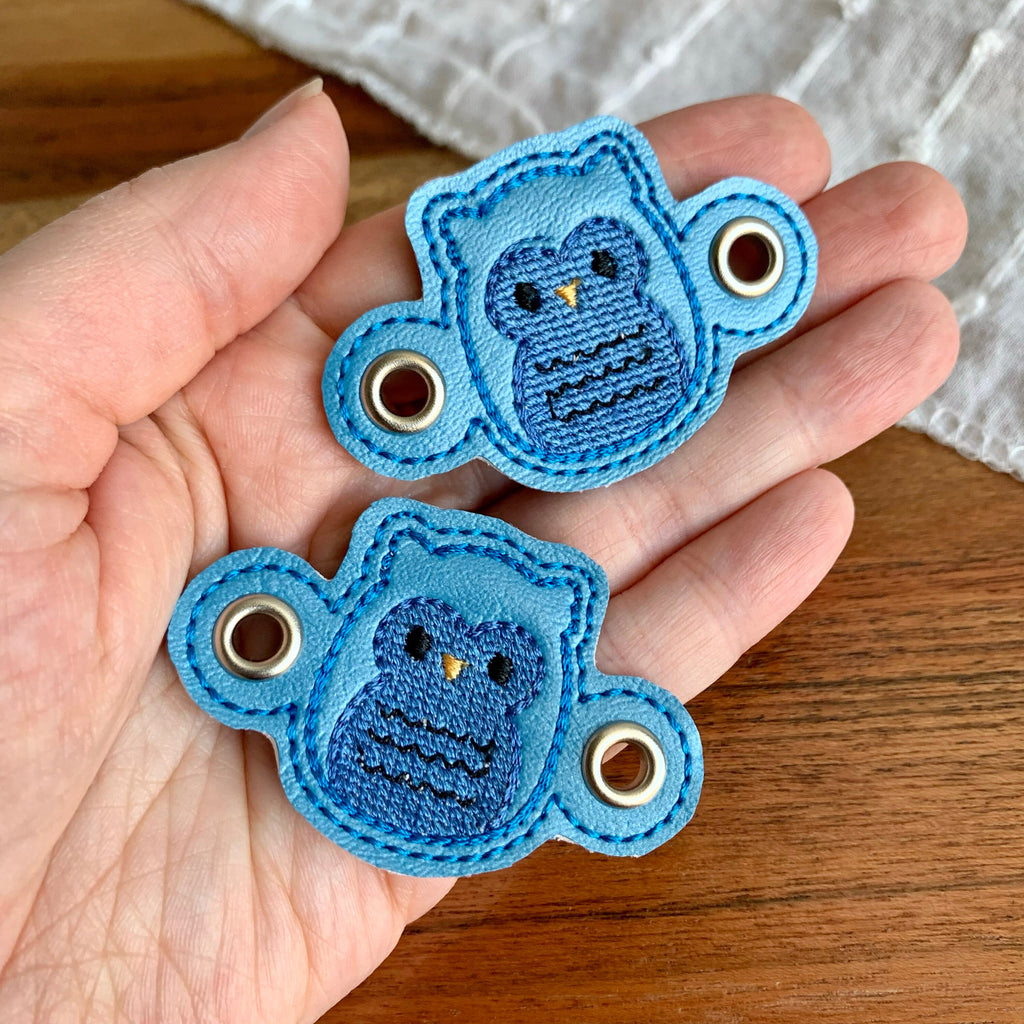 Owl Shoe Charms