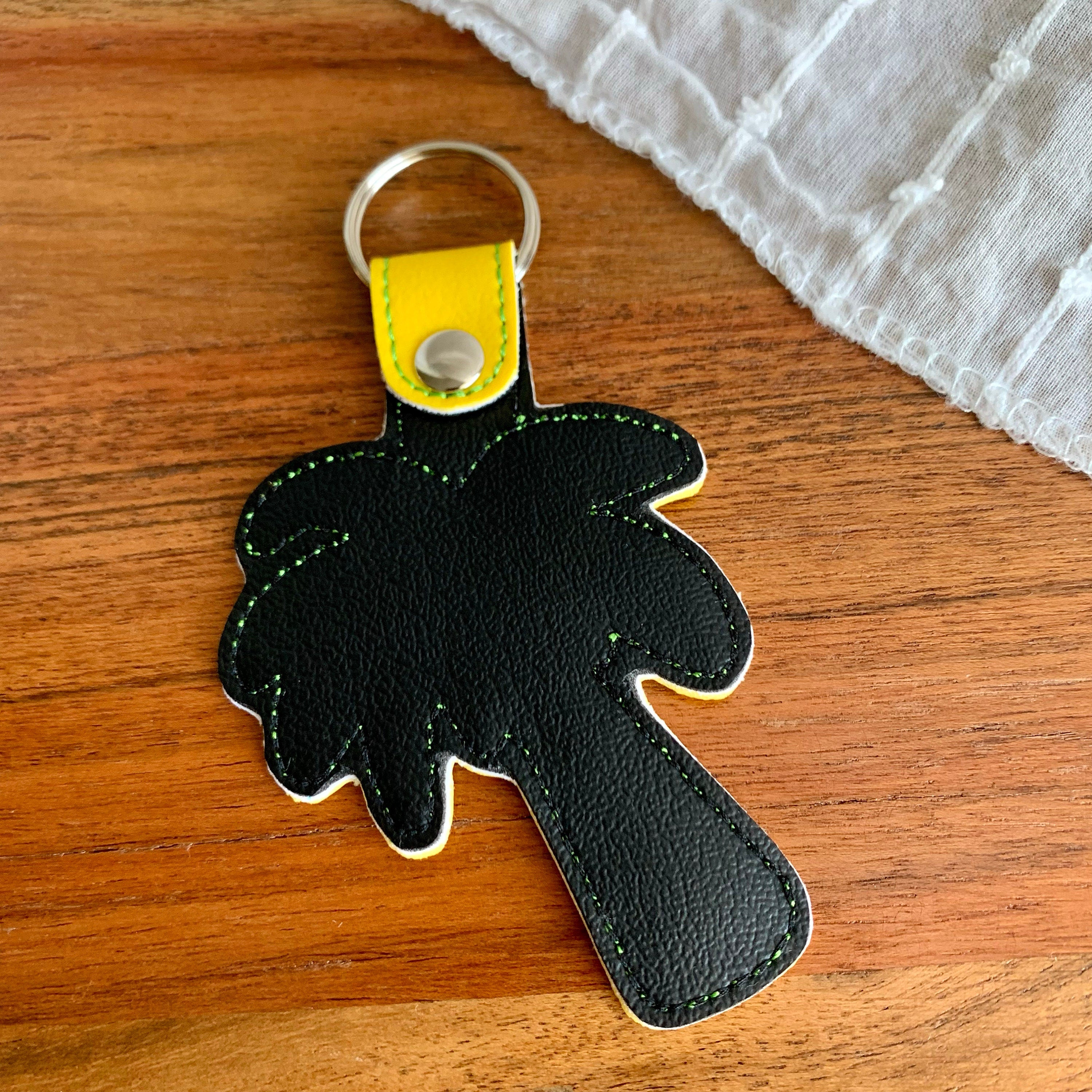 Palm Tree Keychain