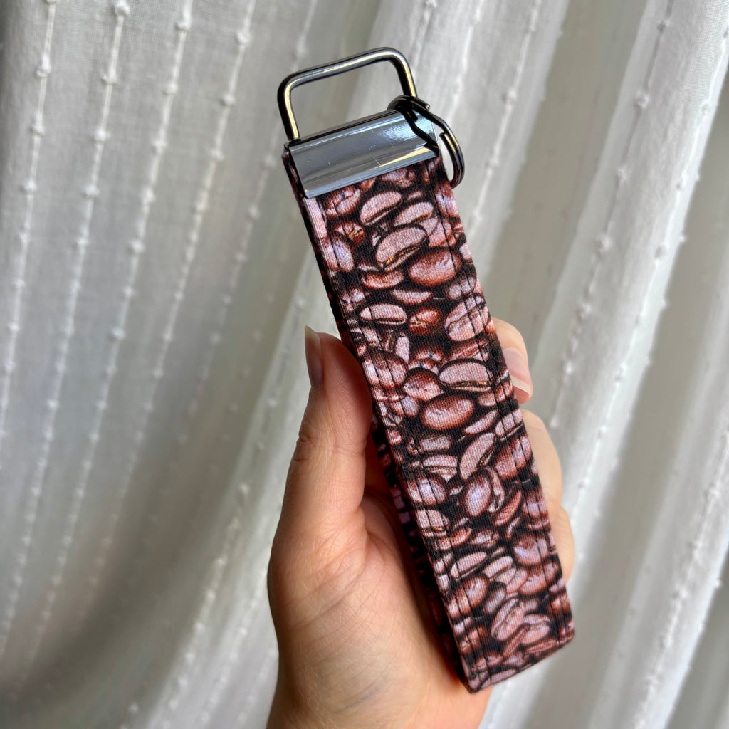 Coffee Bean Key Fob