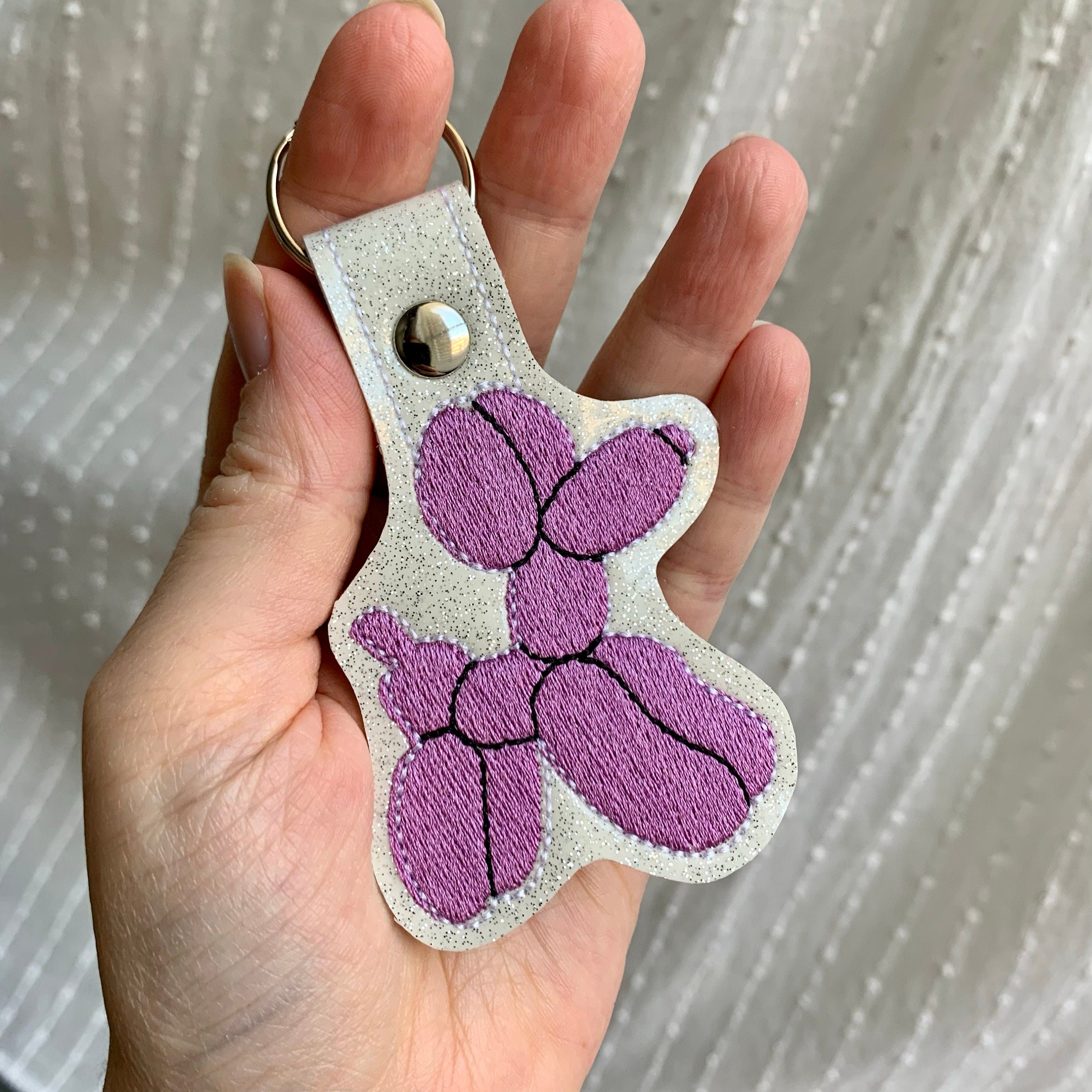 Balloon Animal Keychain