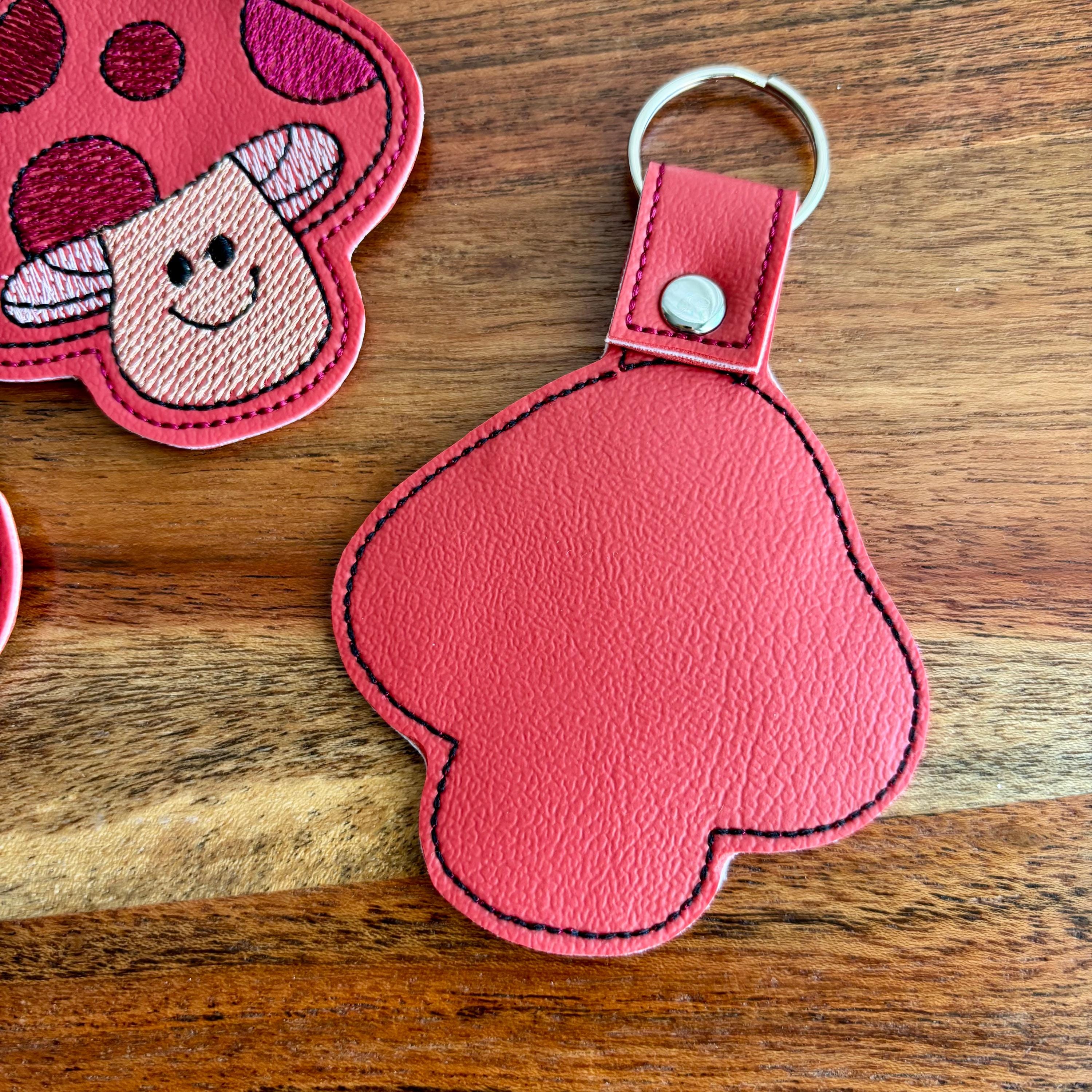 Mushroom Keychain