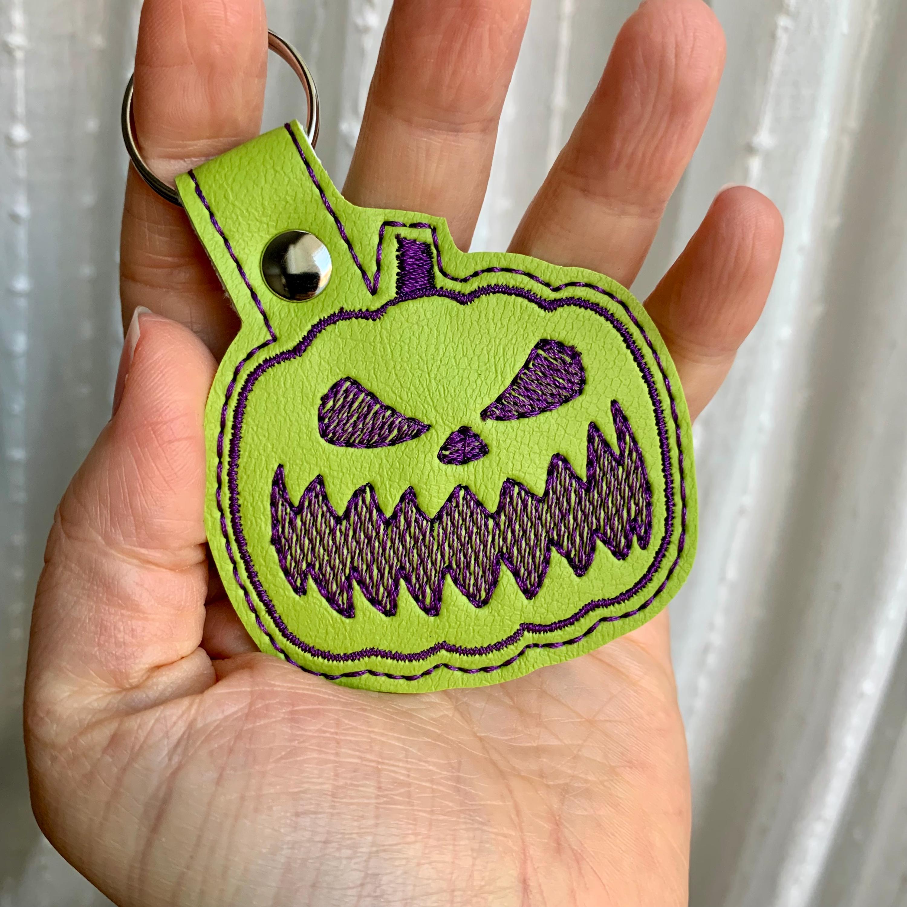 Jack O Lantern Keychain