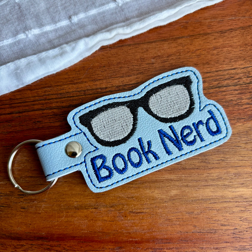 Book Nerd Keychain