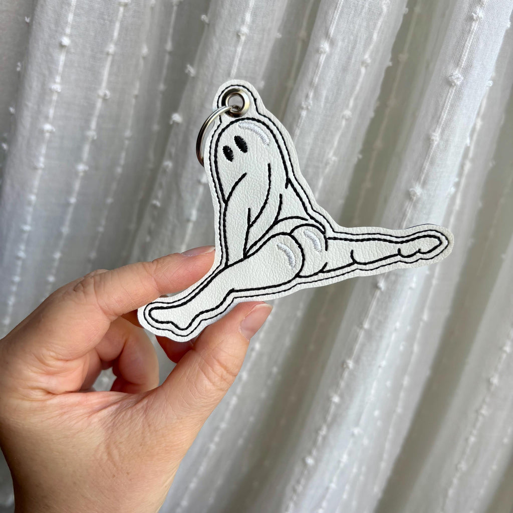 Big Booty Ghost Keychain
