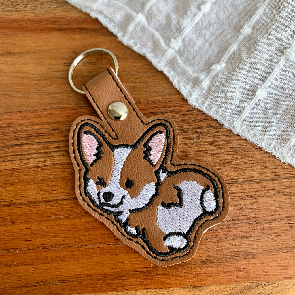 Corgi Keychain