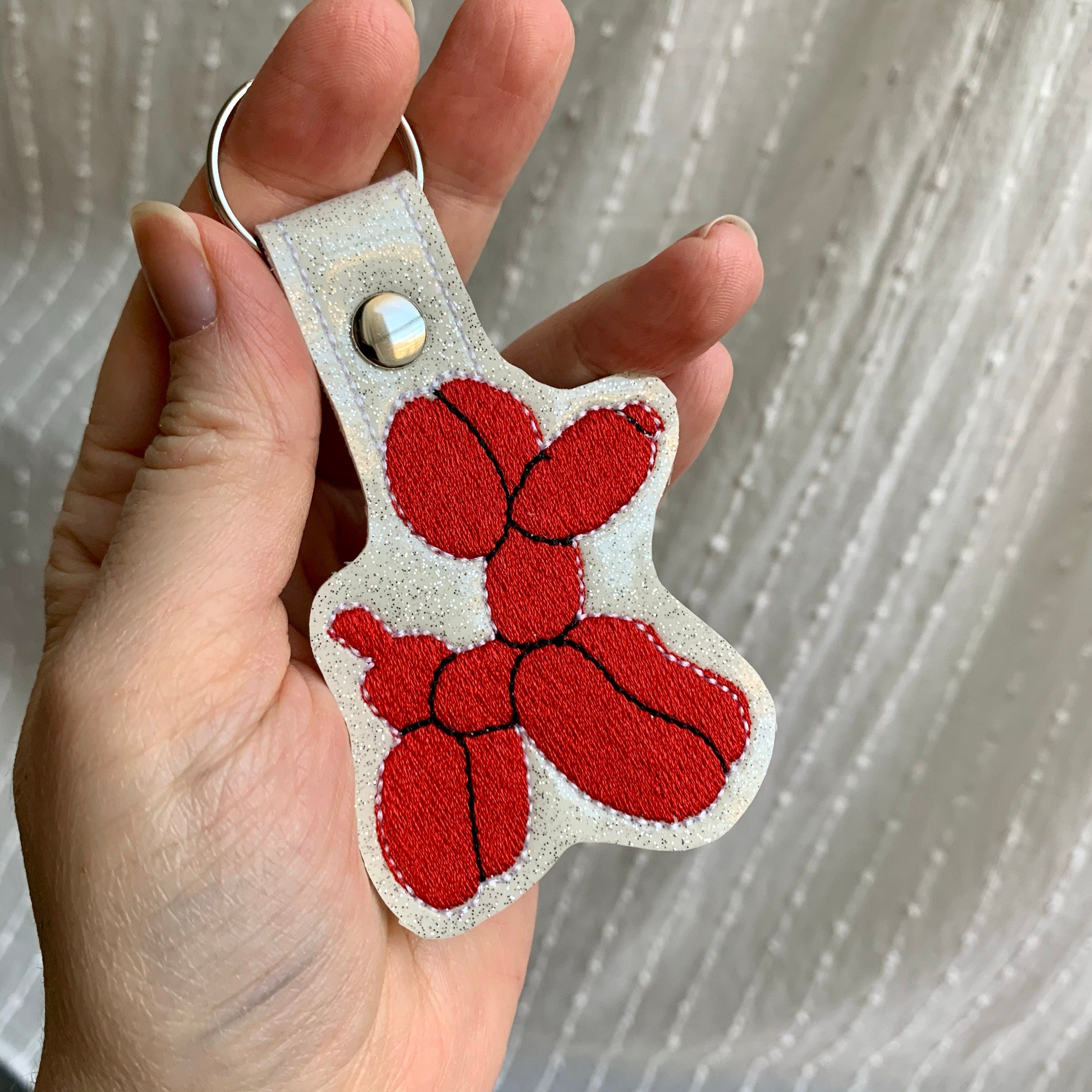 Balloon Animal Keychain