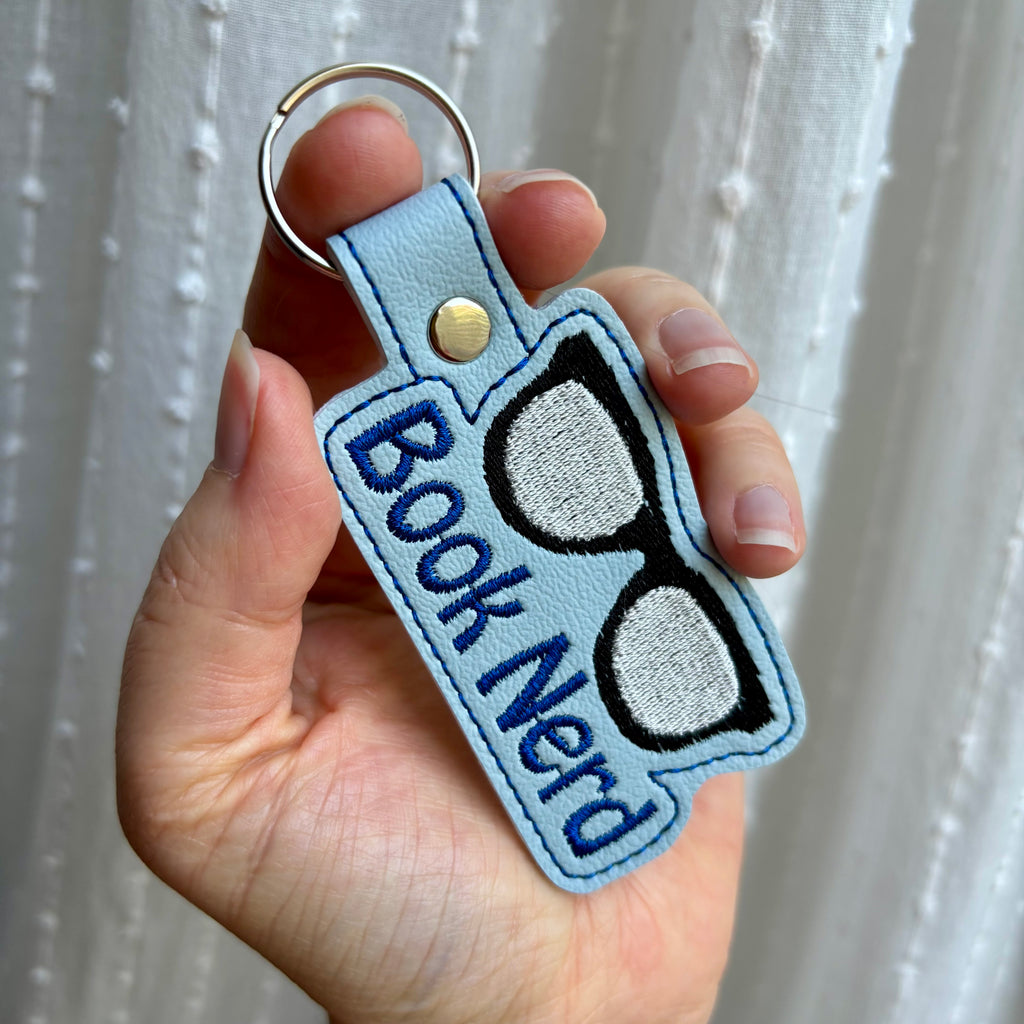 Book Nerd Keychain