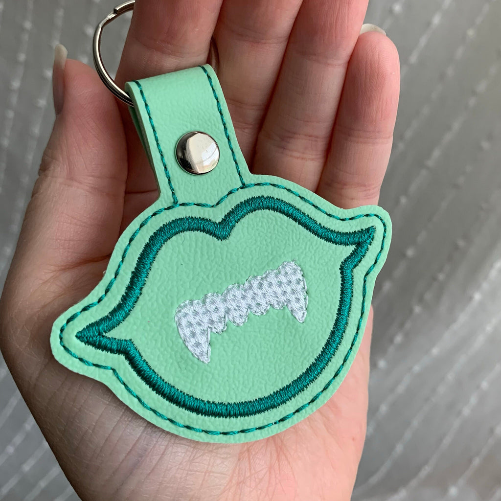 Vampire Lips Keychain