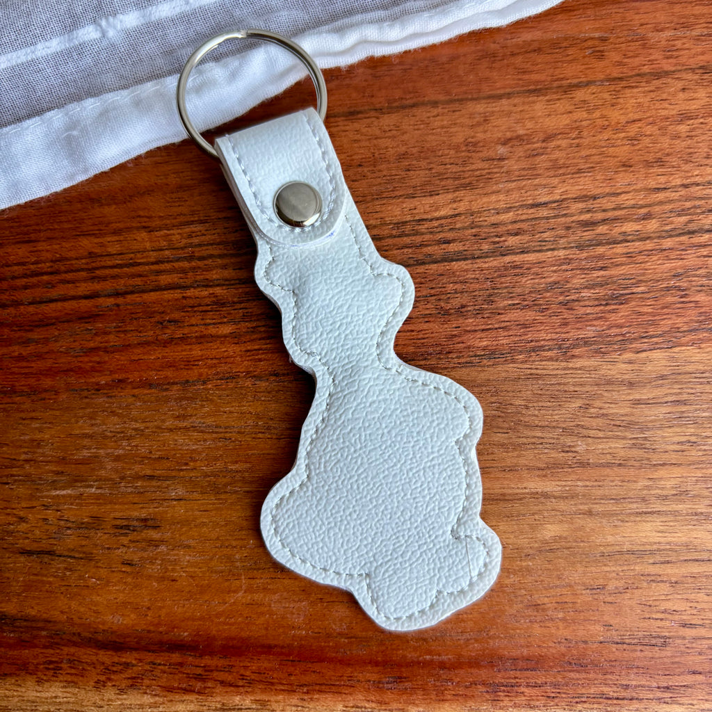 Porch Goose Keychain