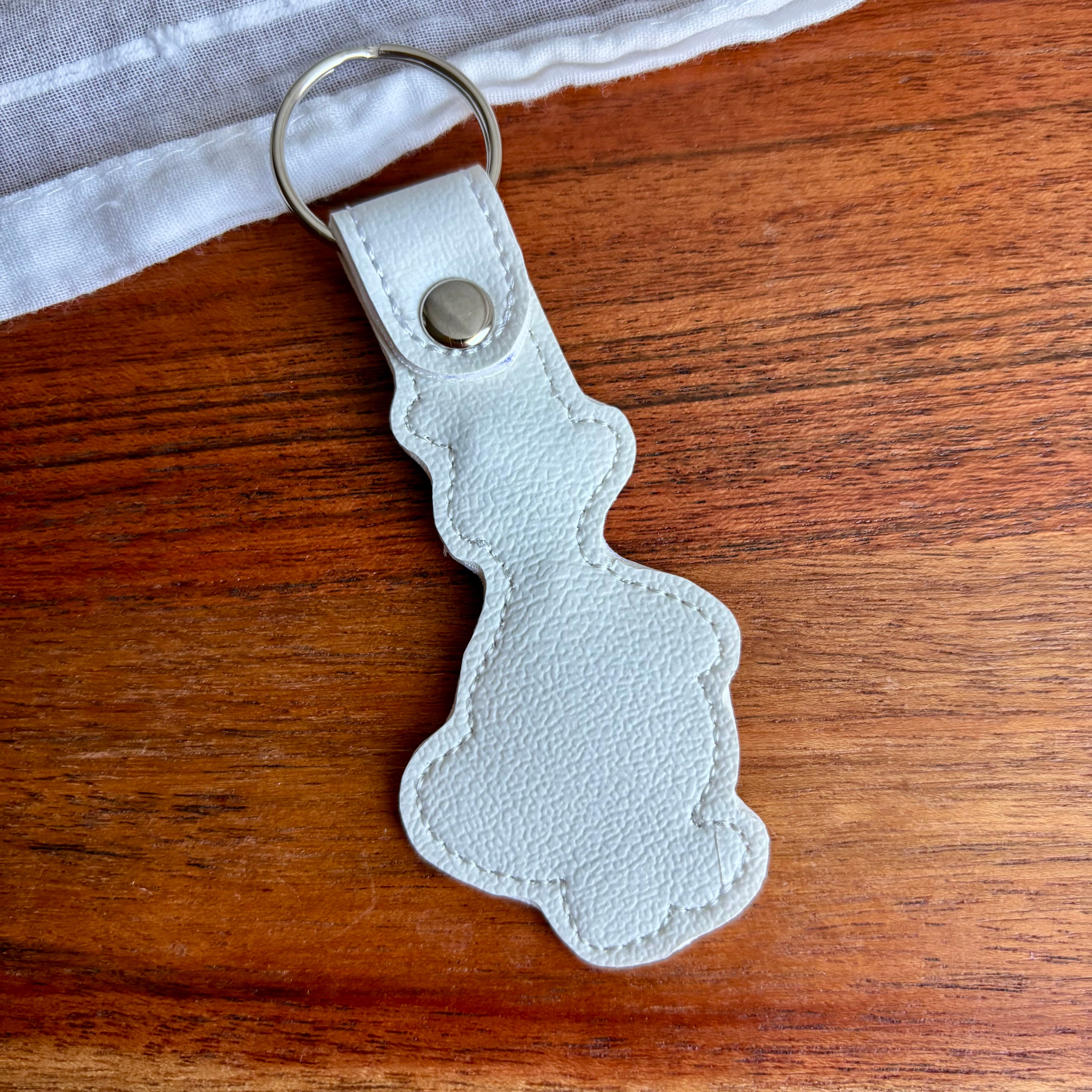 Porch Goose Keychain