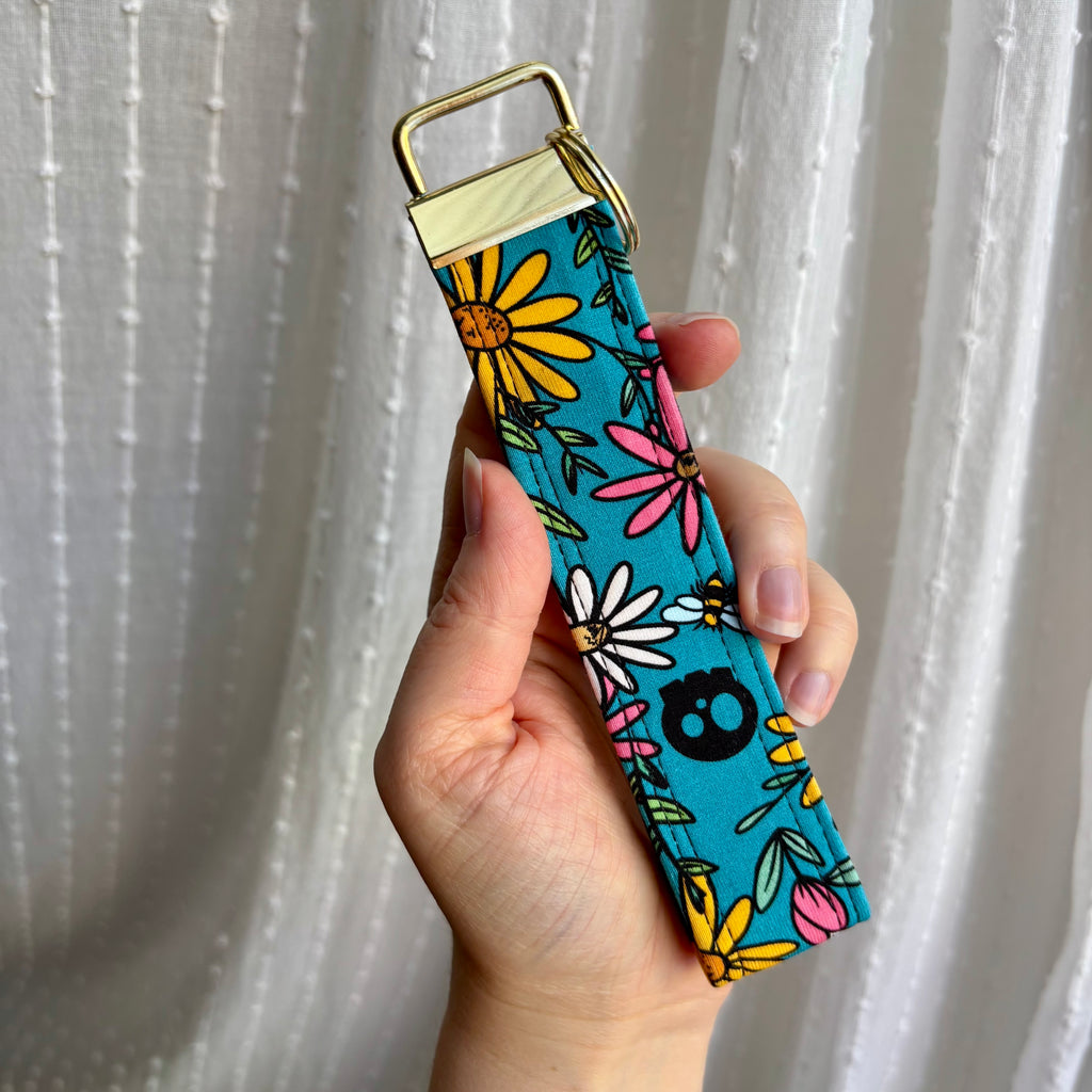 Floral Key Fob