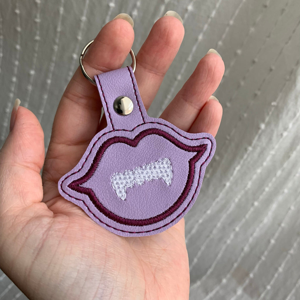 Vampire Lips Keychain