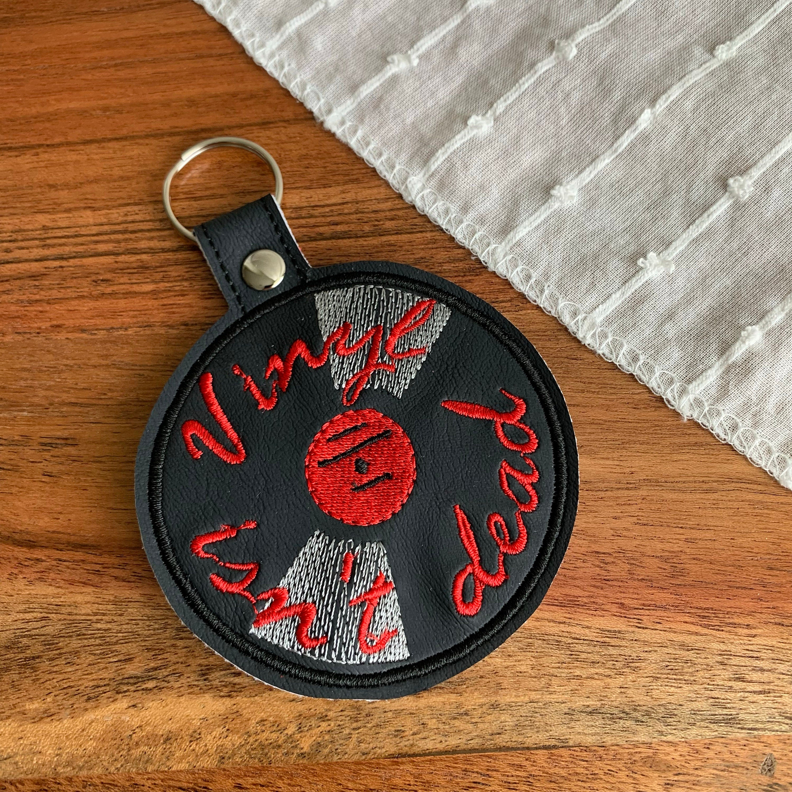 Vinyl Isn't Dead Keychain