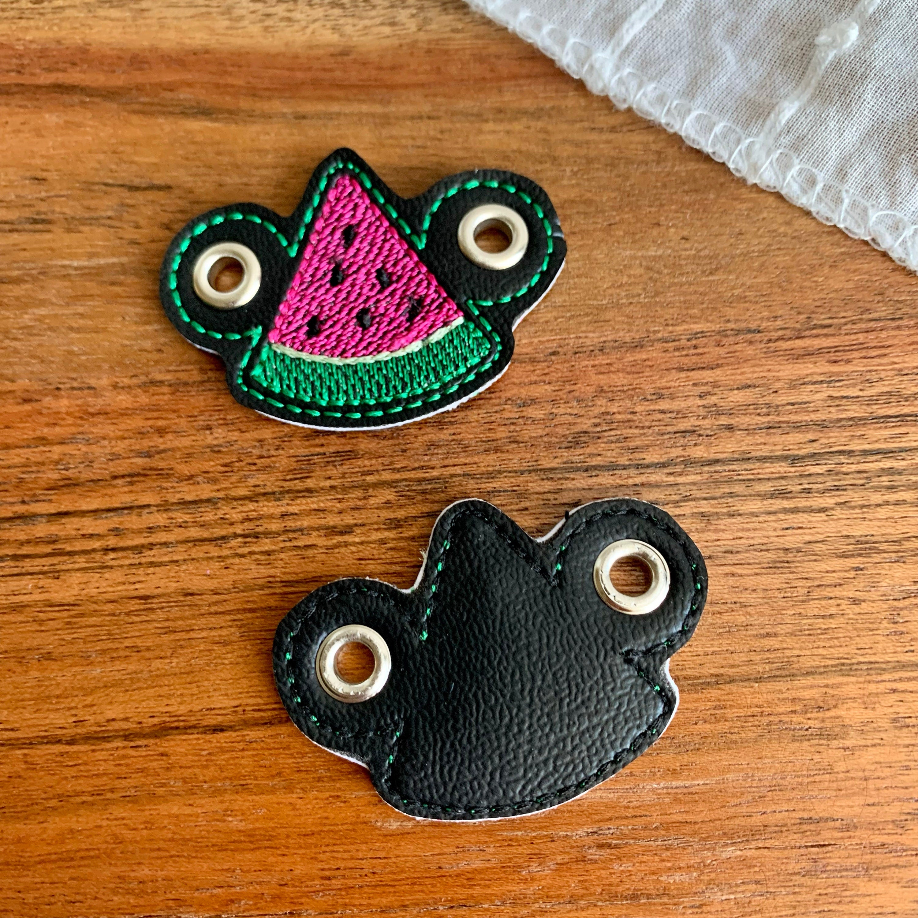 Watermelon Shoe Charms
