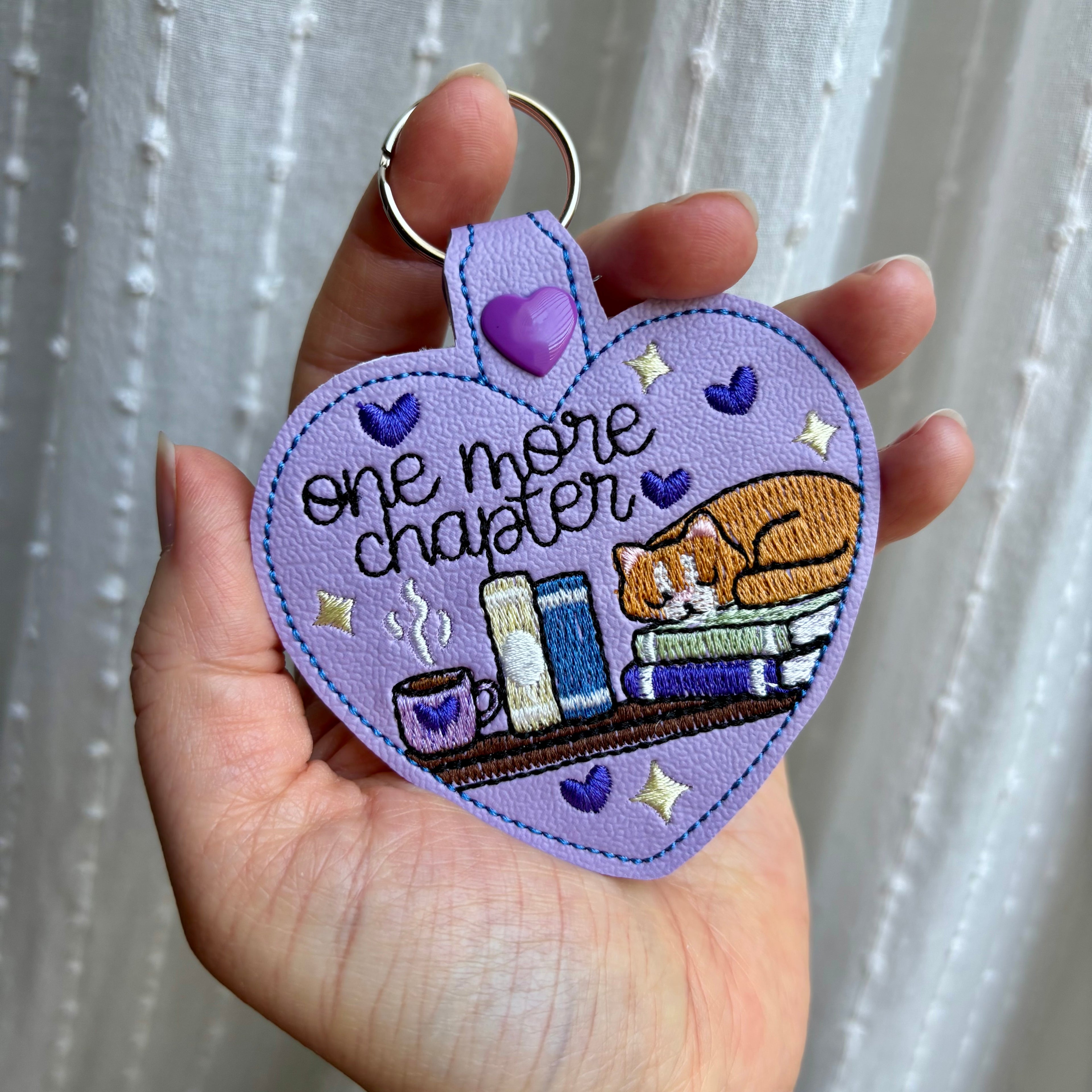 One More Chapter Keychain