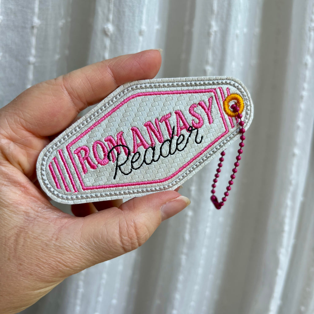 Romantasy Reader Keychain
