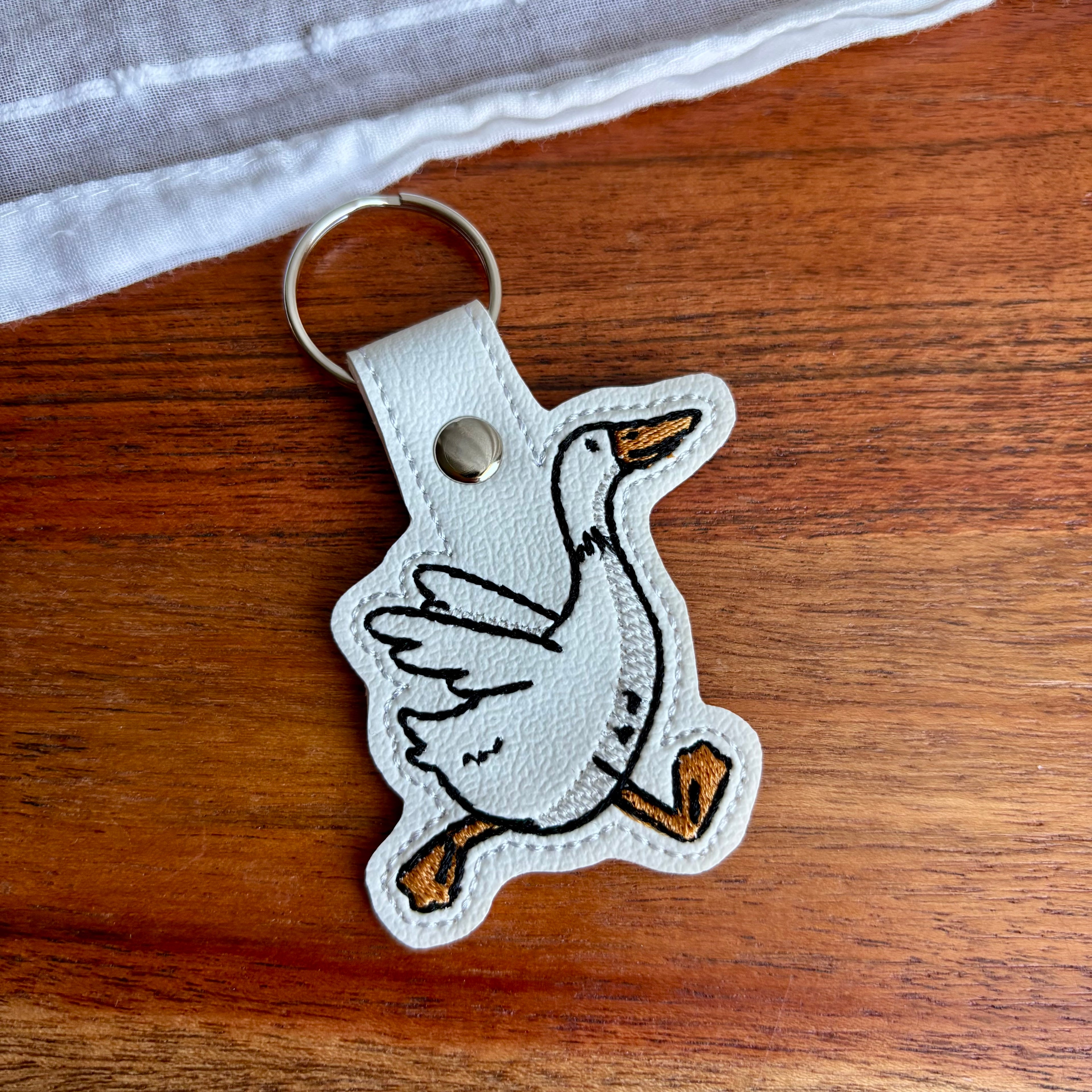 Silly Goose Keychain