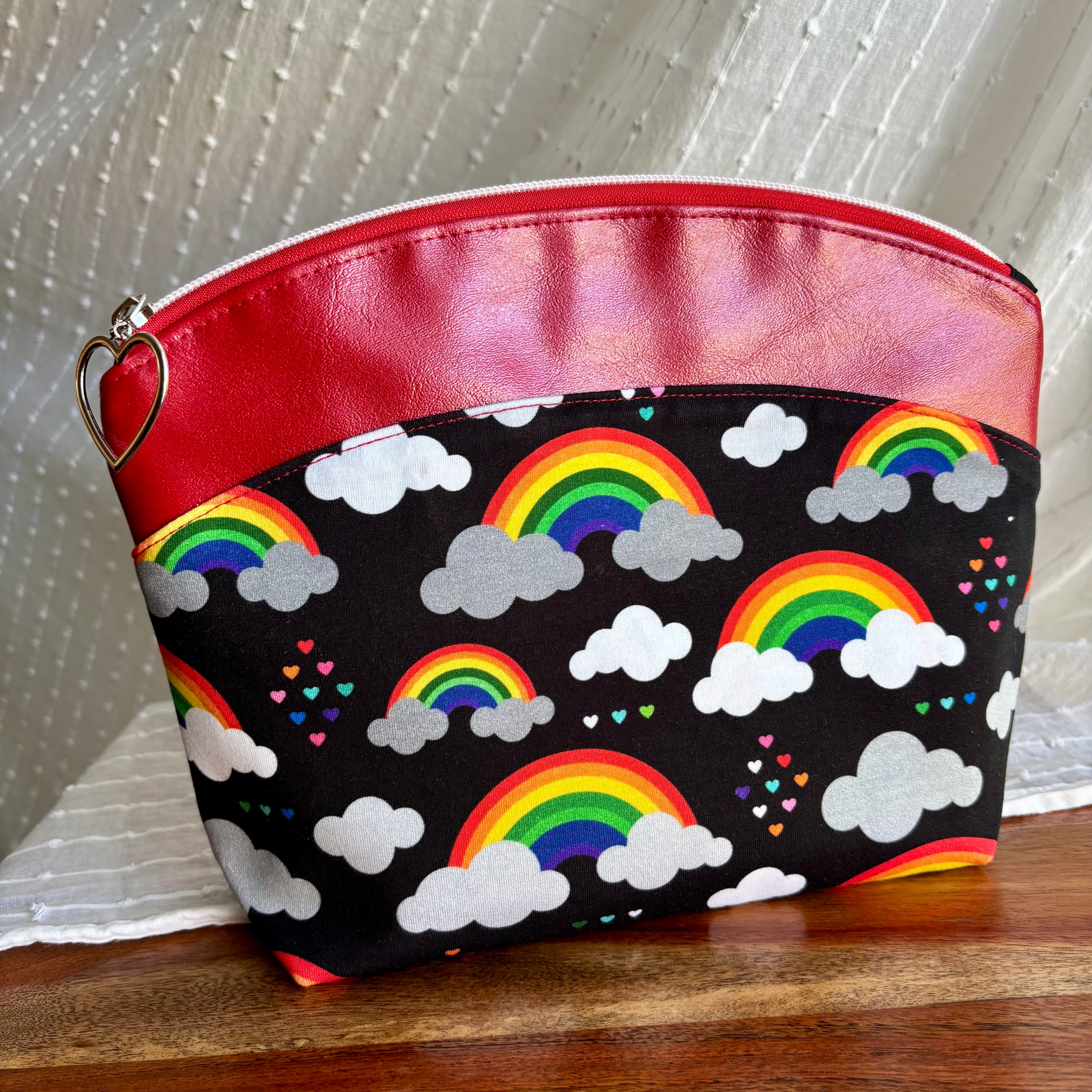 Rainbow Posh Makeup Bag
