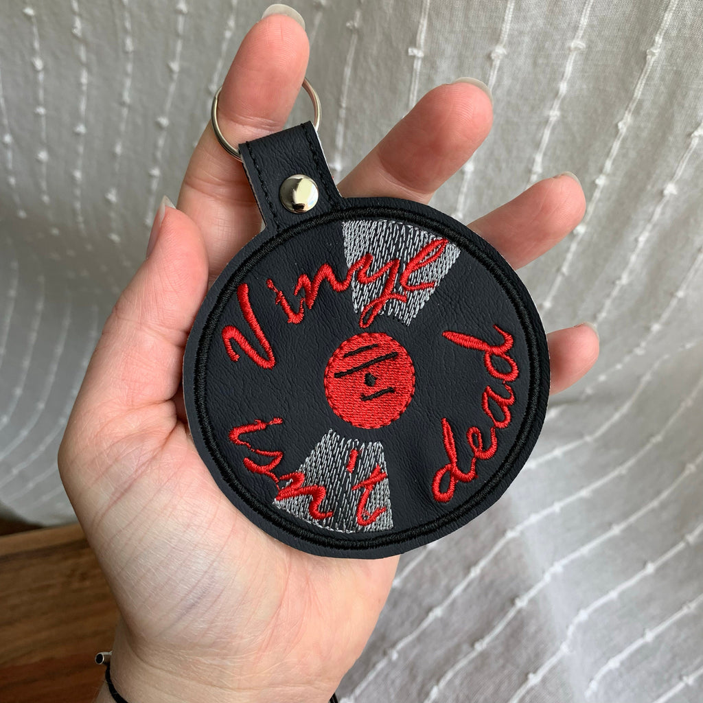 Vinyl Isn't Dead Keychain