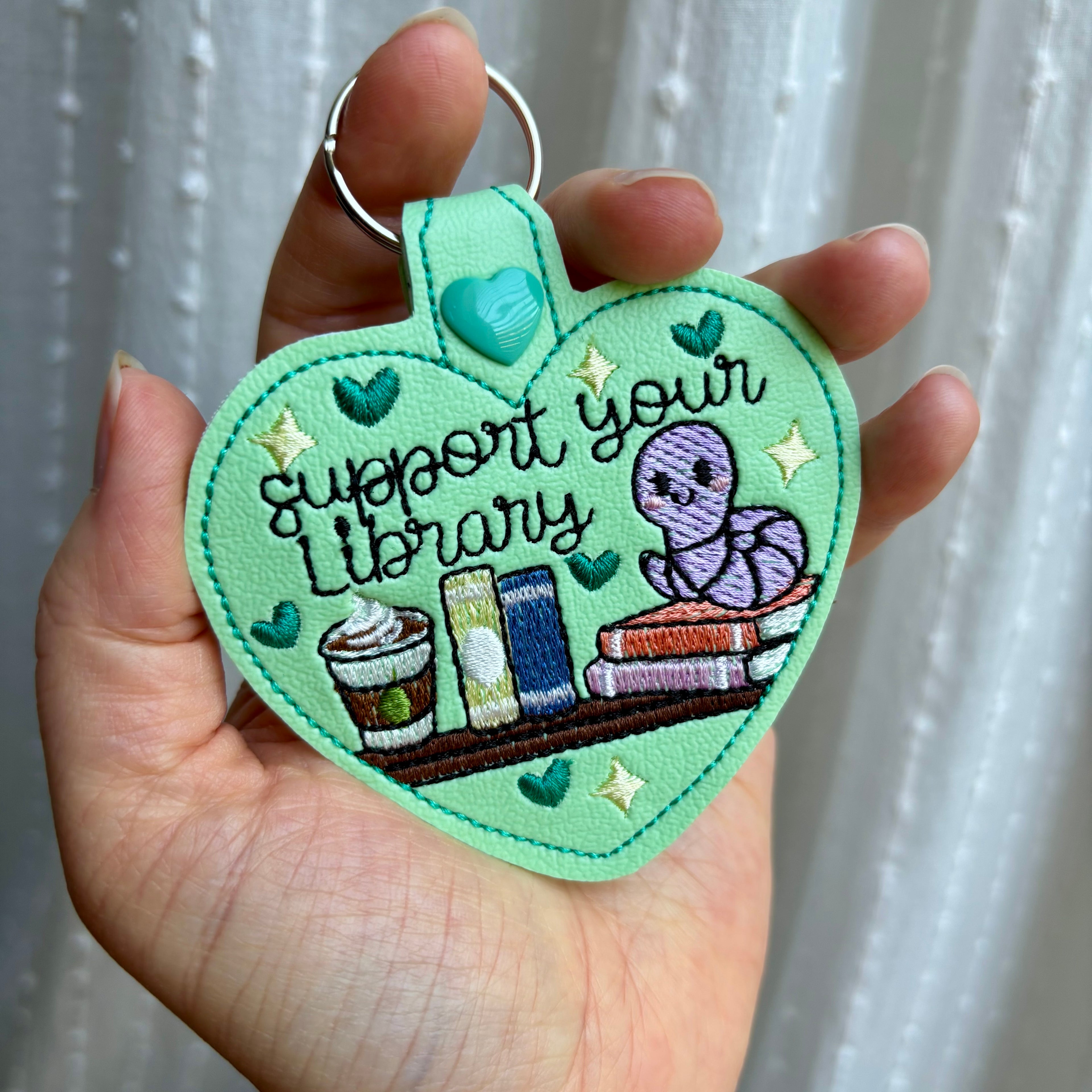 Support Your Library Keychain