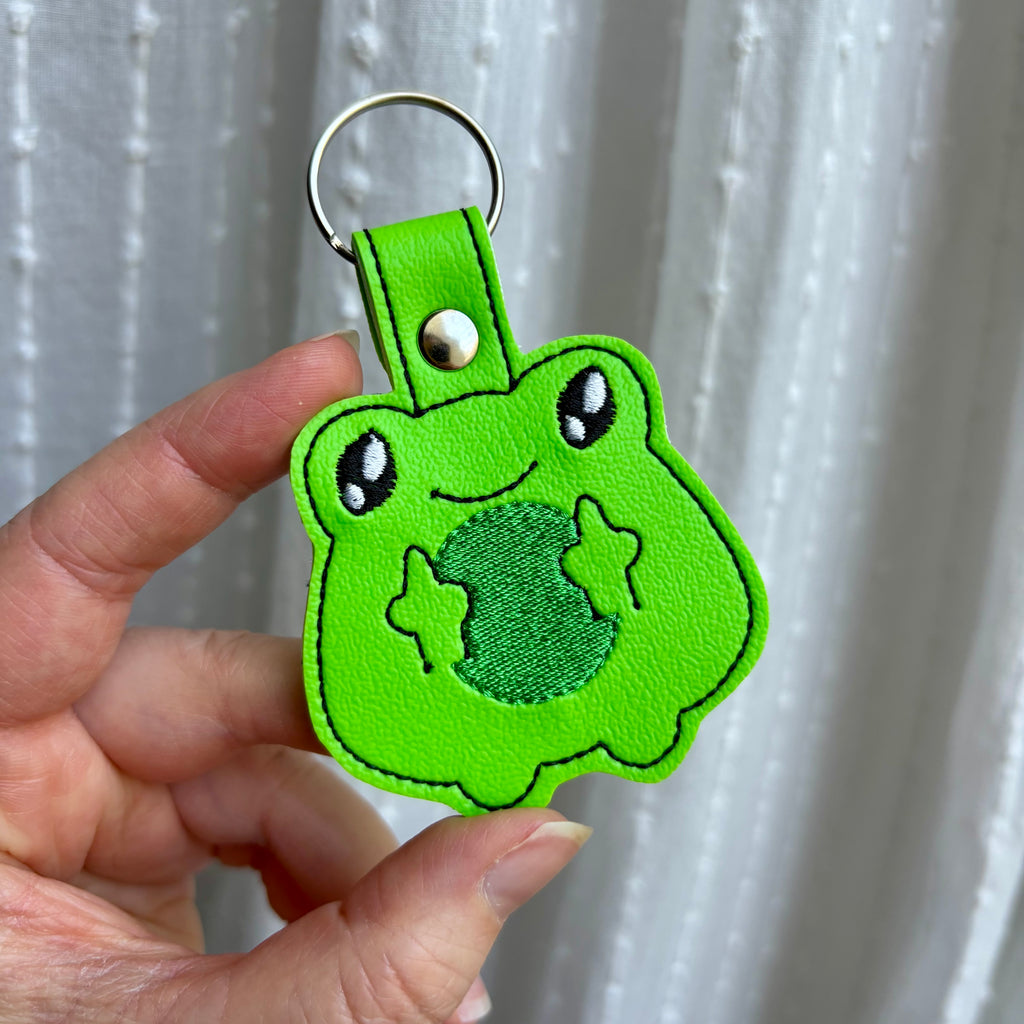Naughty Frog Keychain