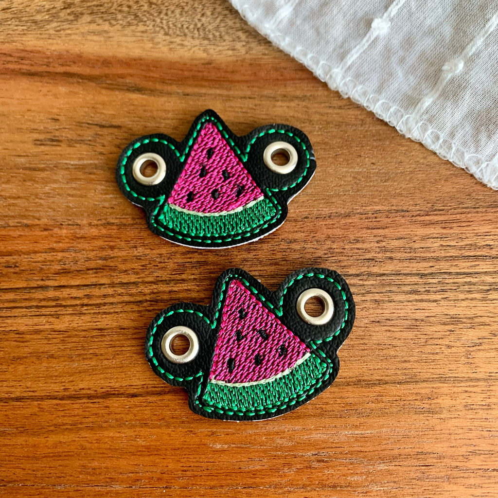 Watermelon Shoe Charms