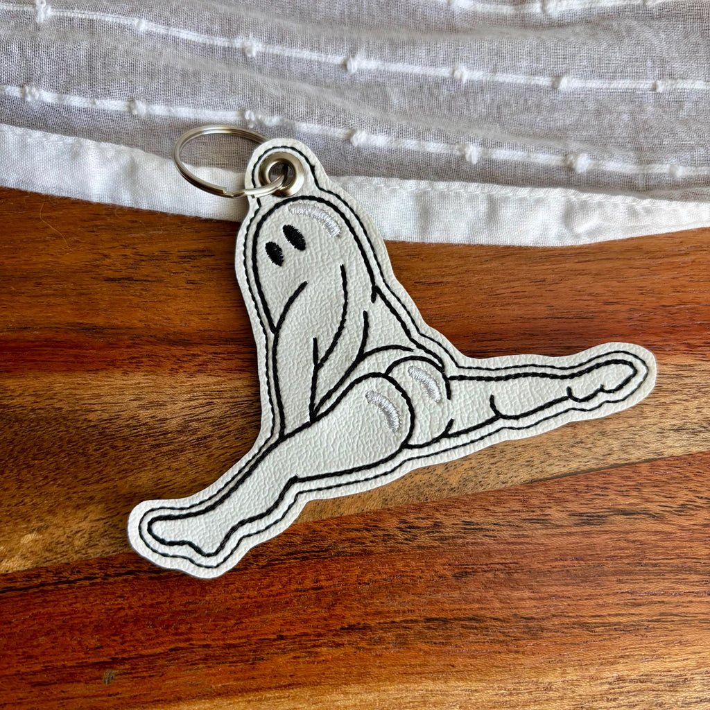 Big Booty Ghost Keychain