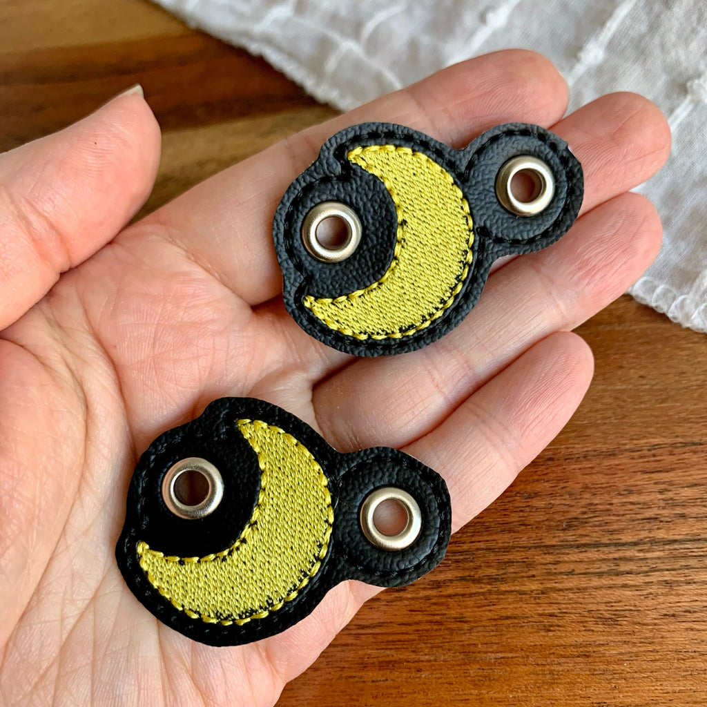 Moon Shoe Charms