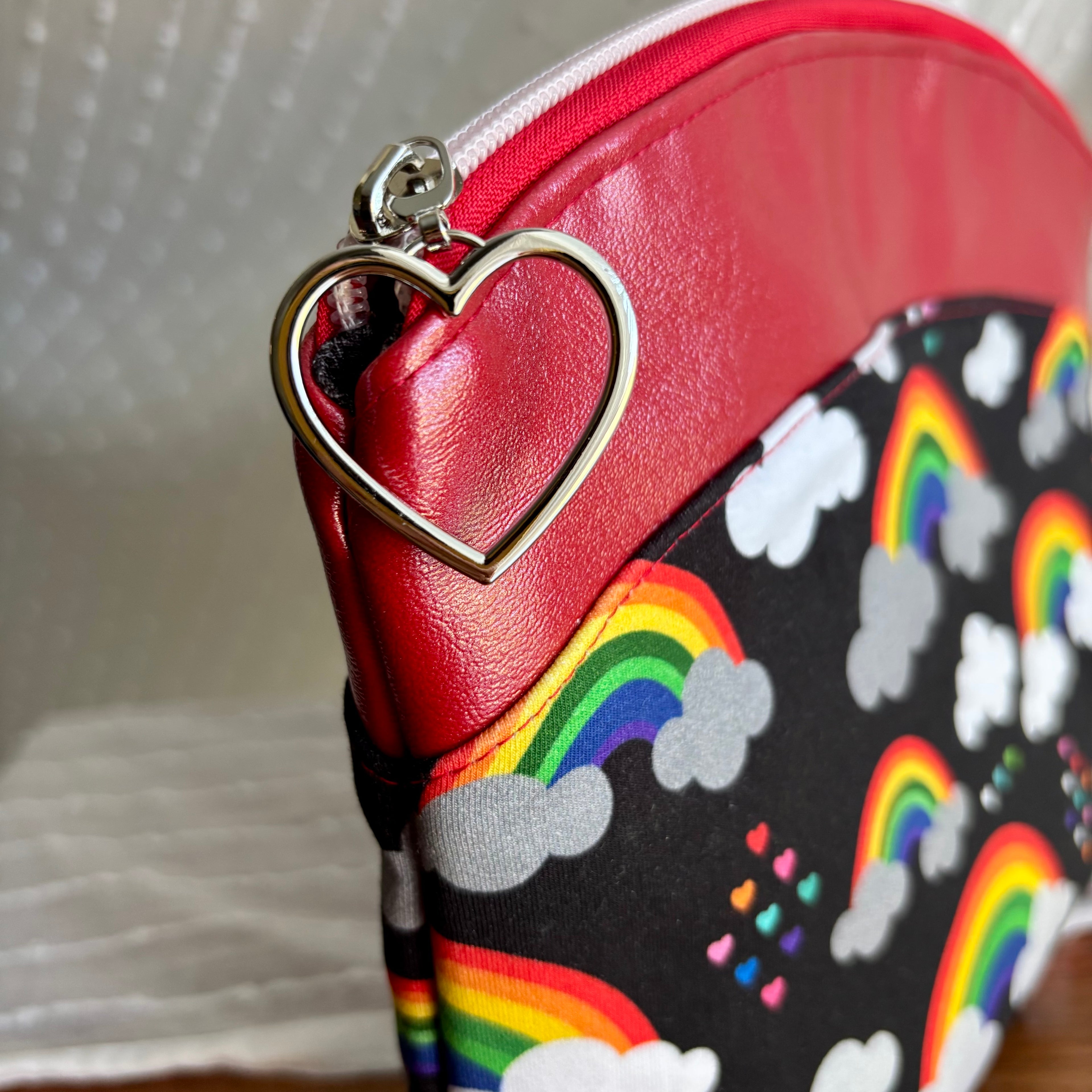 Rainbow Posh Makeup Bag