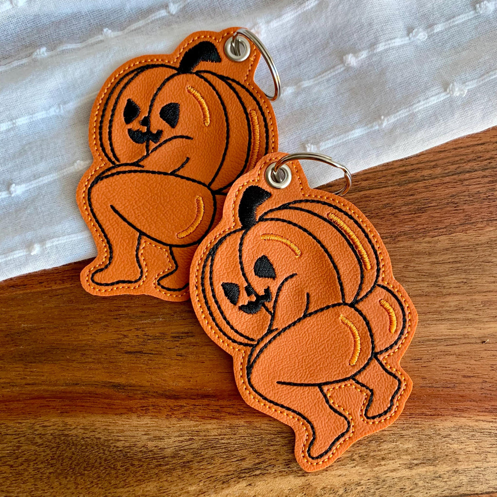 Dancing Pumpkin Keychain