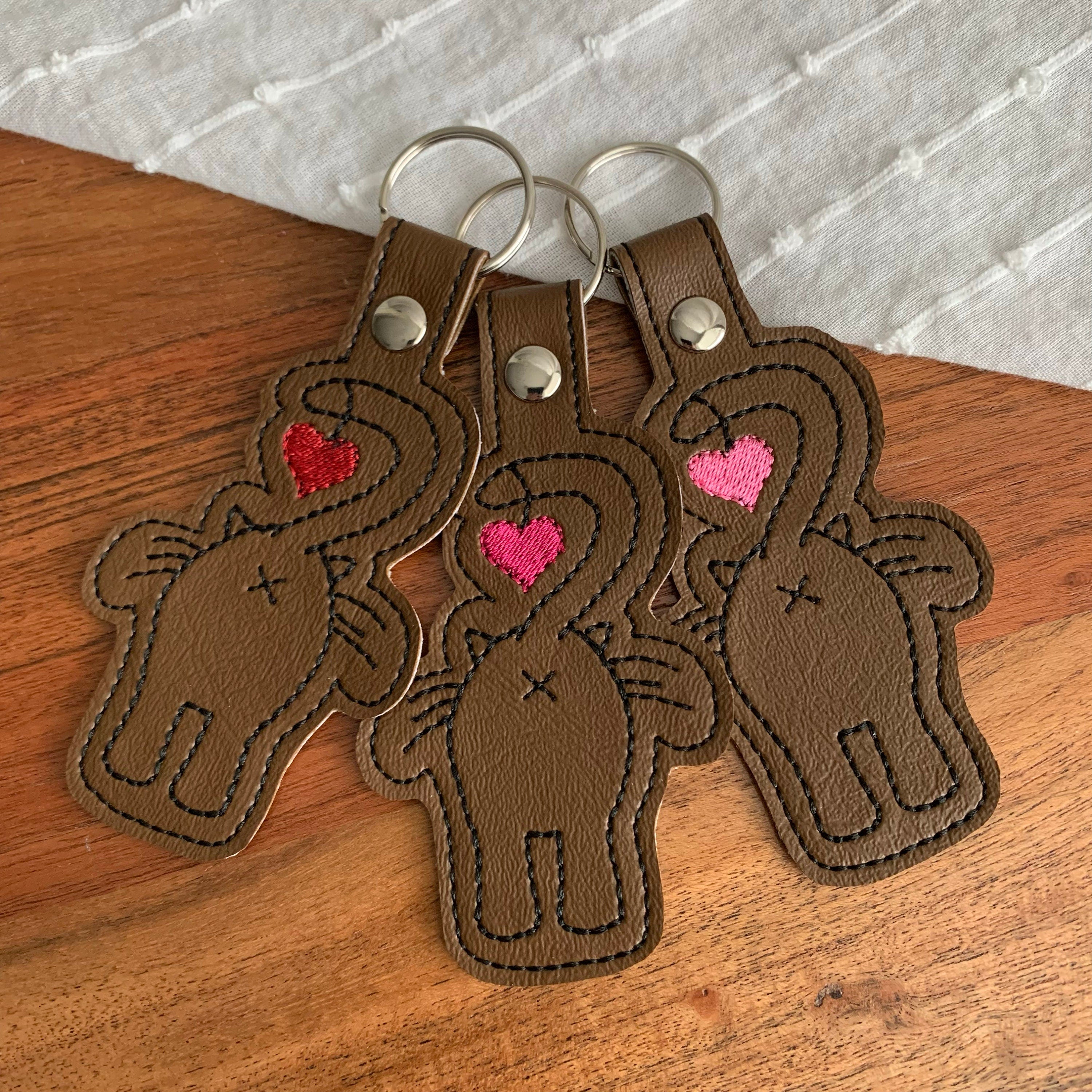 Cat Butt Keychain