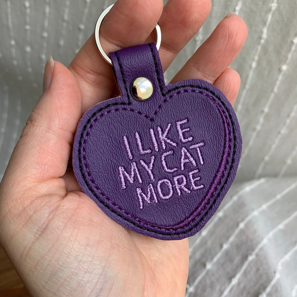 Cat Lover Keychain