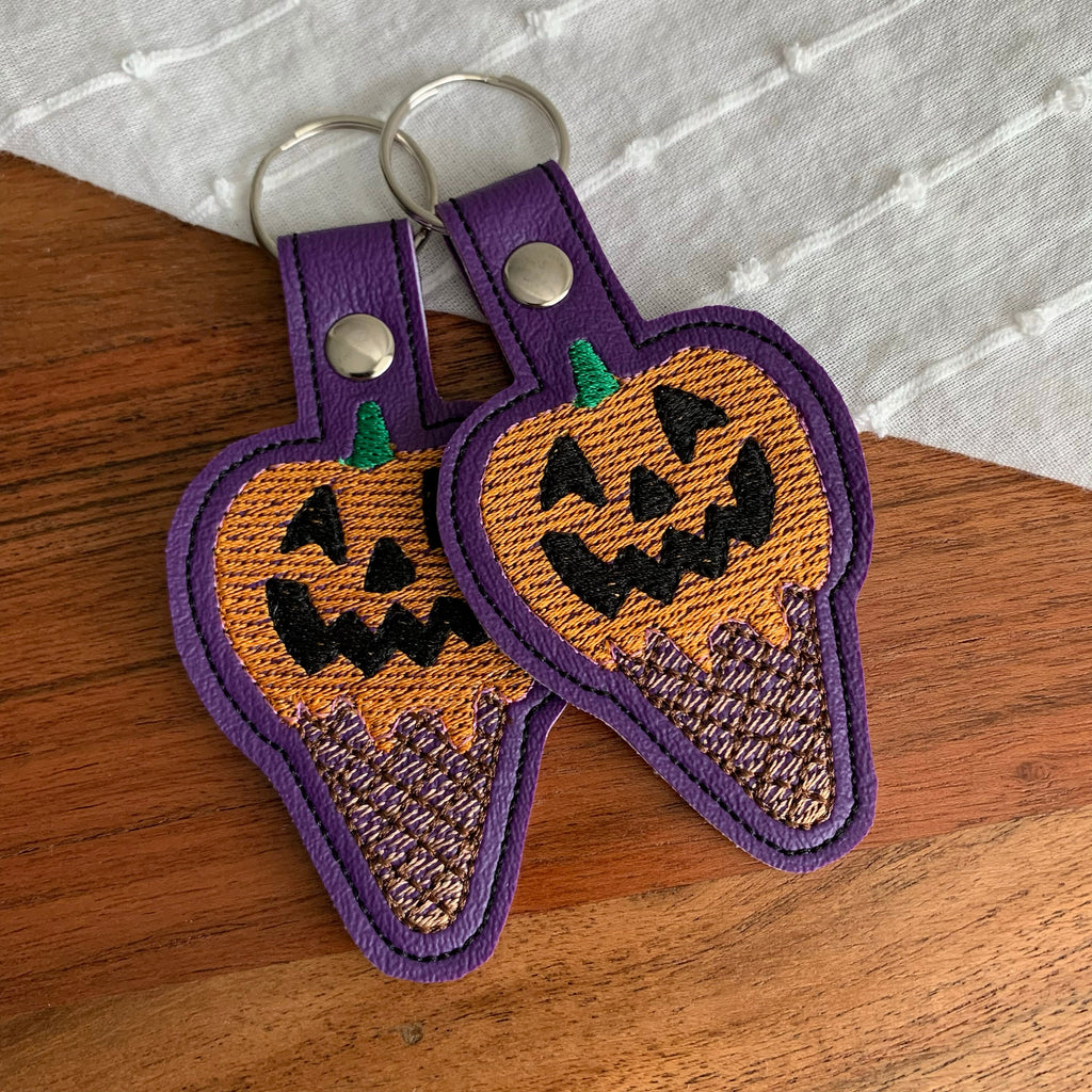 Pumpkin Ice Cream Keychain